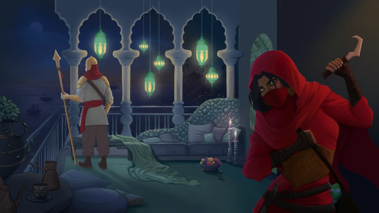 Concept Art by student Selena Sameh