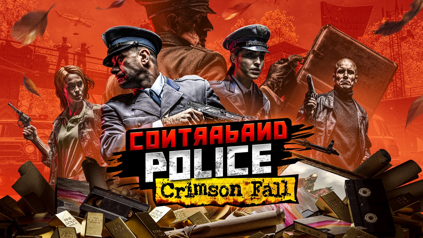 Contraband Police: Crimson Fall - the story key art 