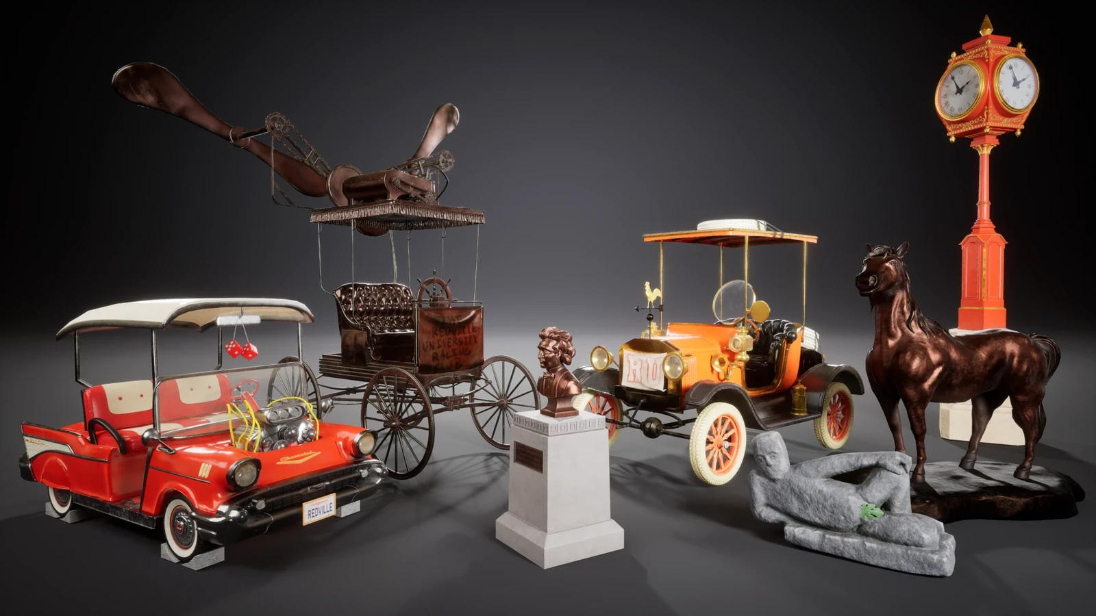 Redville Historic Monuments