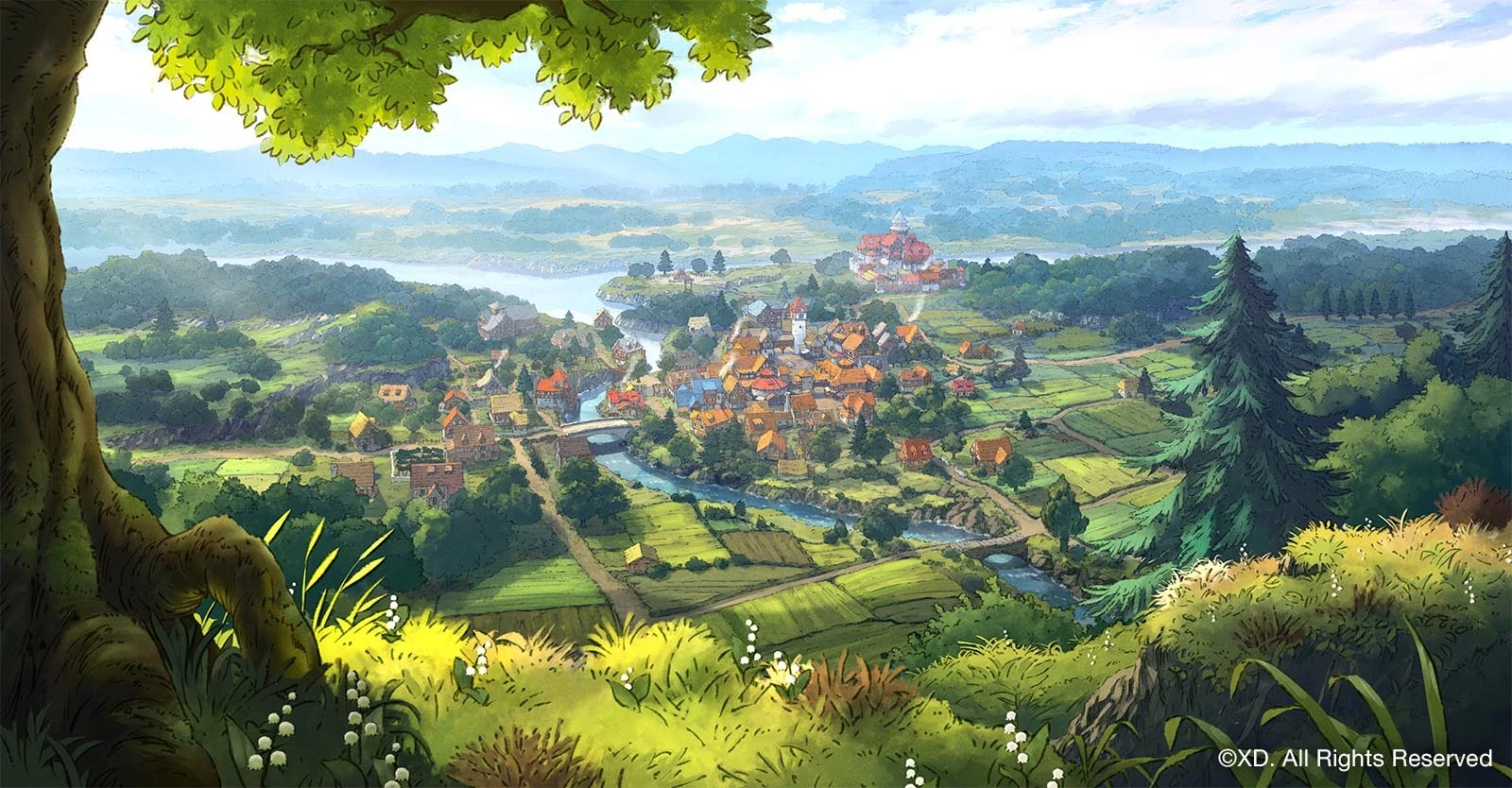 鈴蘭の剣　コンセプトアート制作