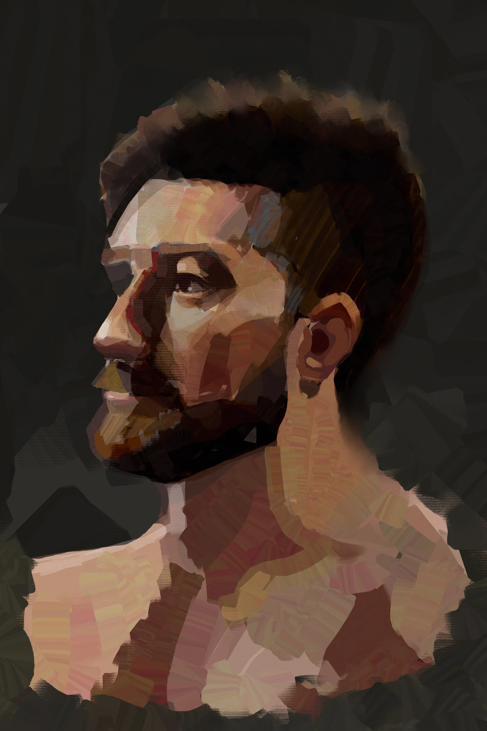 2 hour life drawing, must have been tired this day