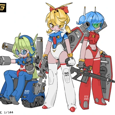 Girls & Robots II