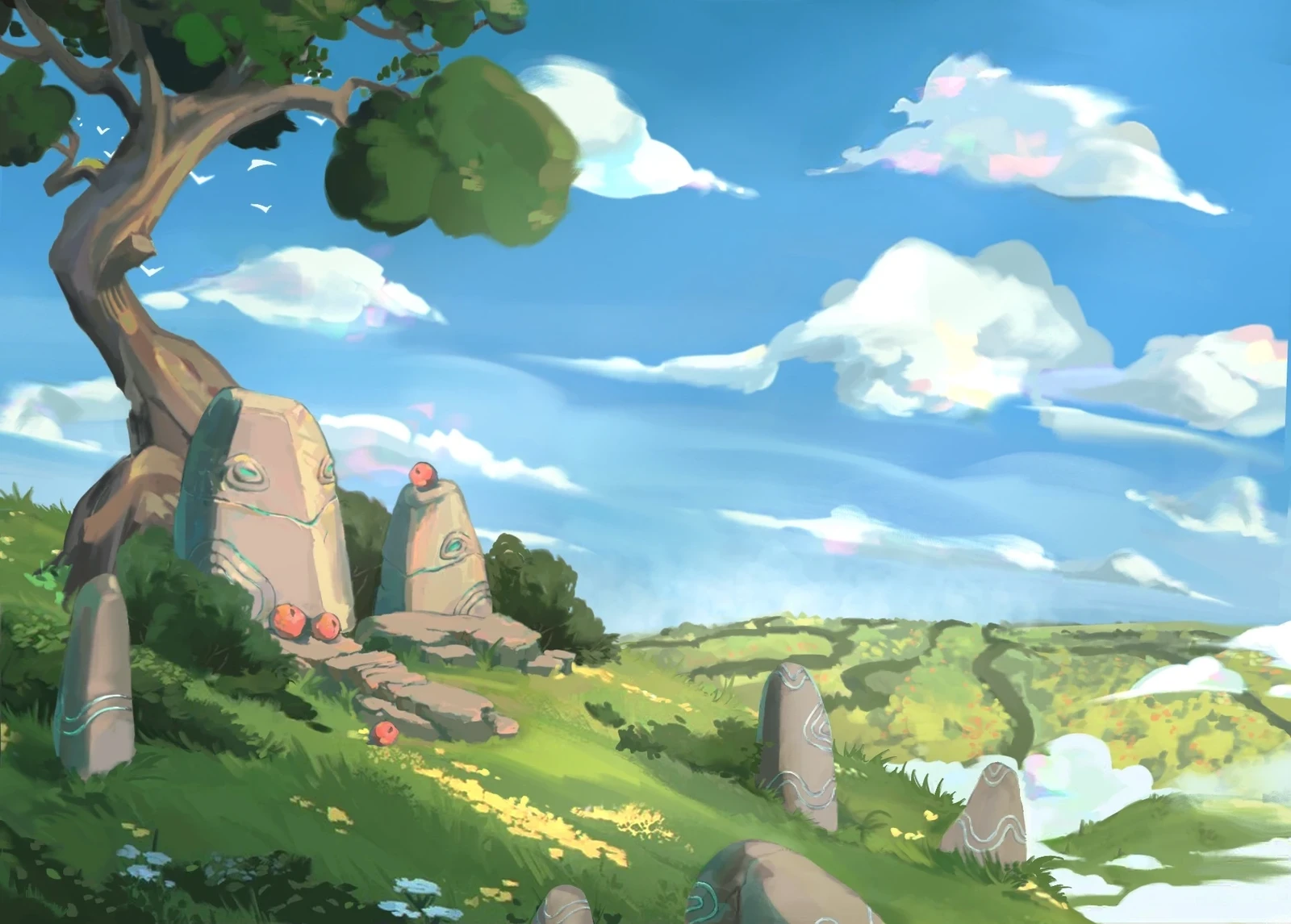 Fantasy Illustration (Painterly Style)