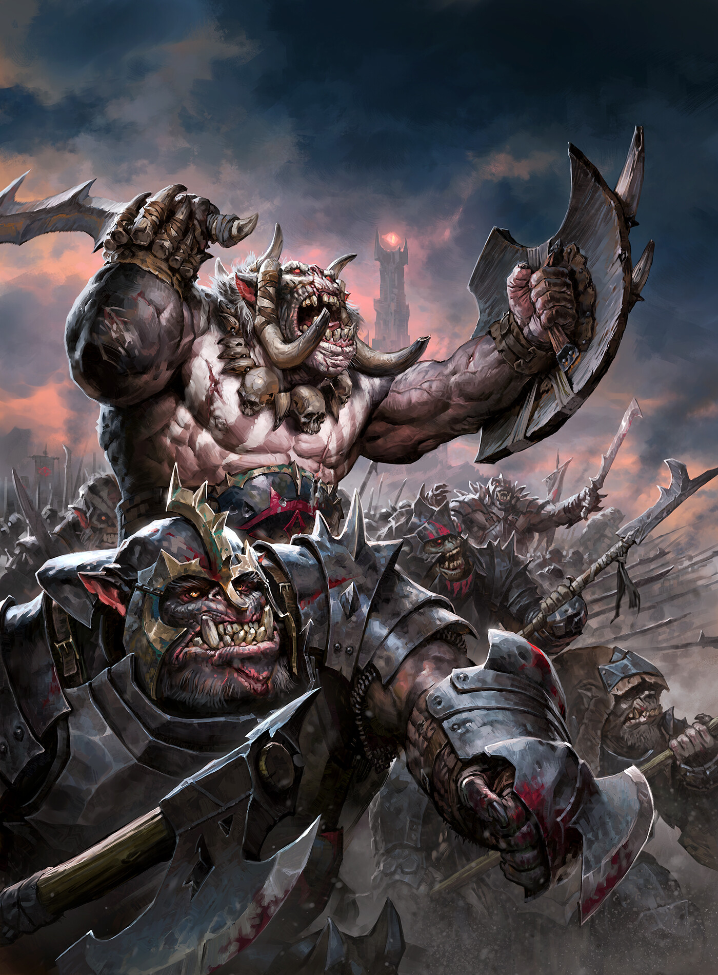 ArtStation - Sauron's Orc Army