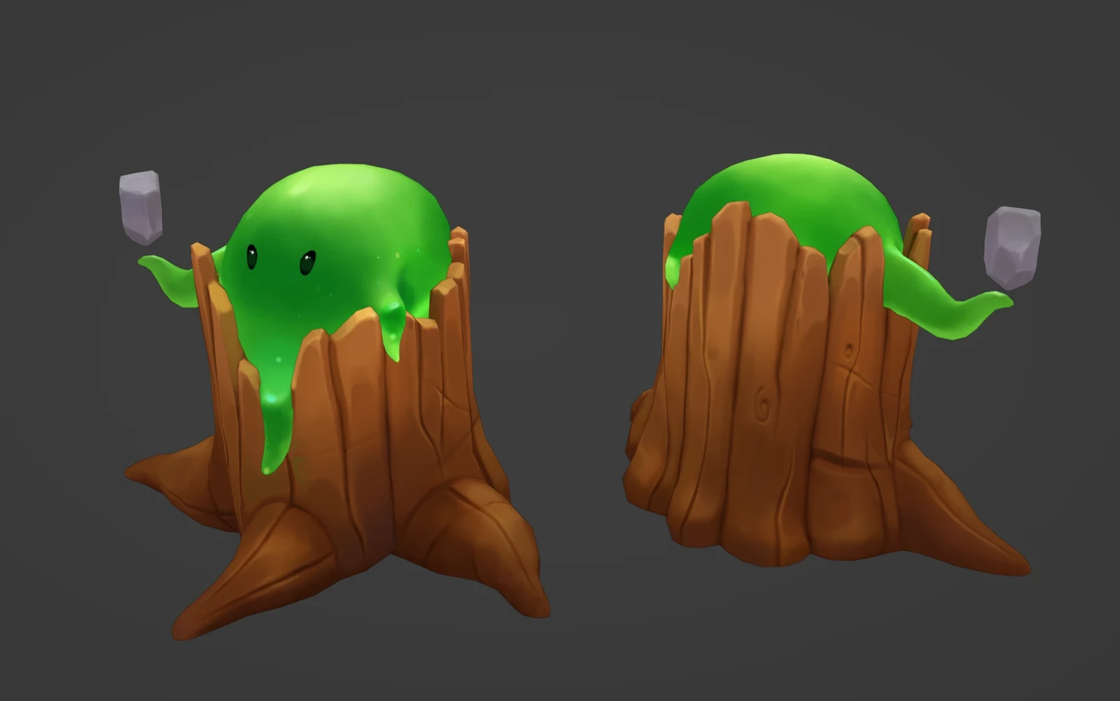 Character 3d models for "Golden Tides"