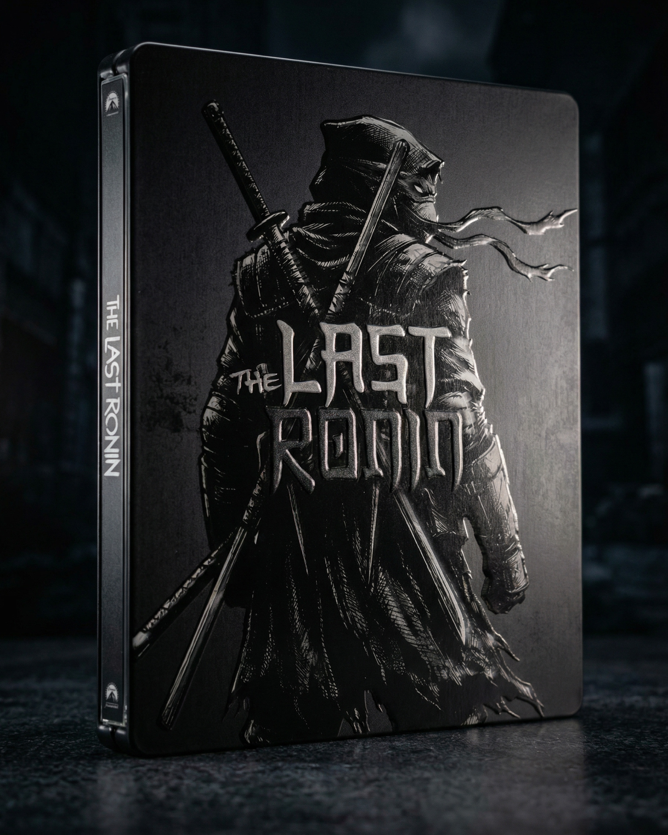 Steelbook packaging concept designed for collectors and premium physical releases. Focused on restraint, texture, and tonal depth
