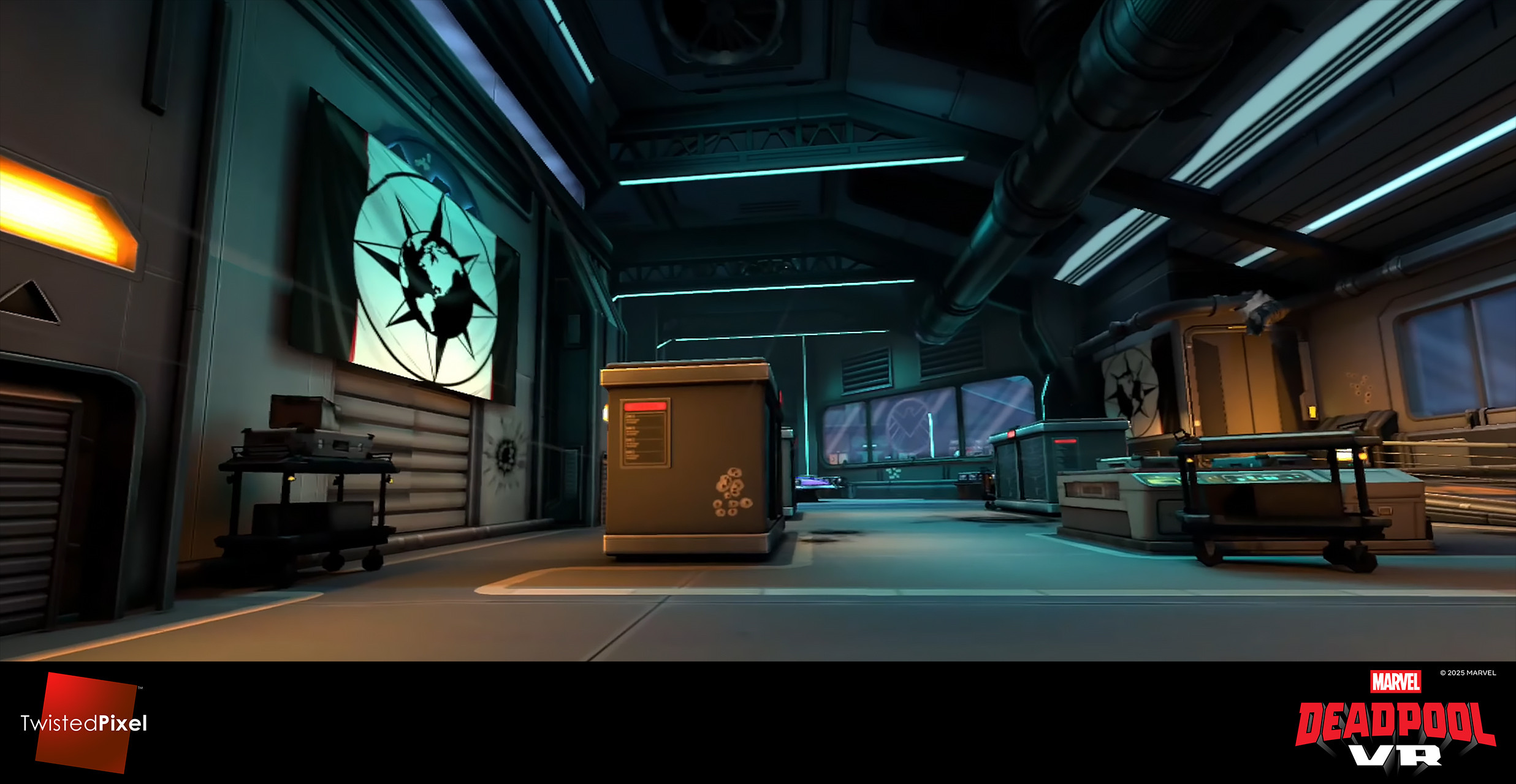 I collaborated with two other artists on this space