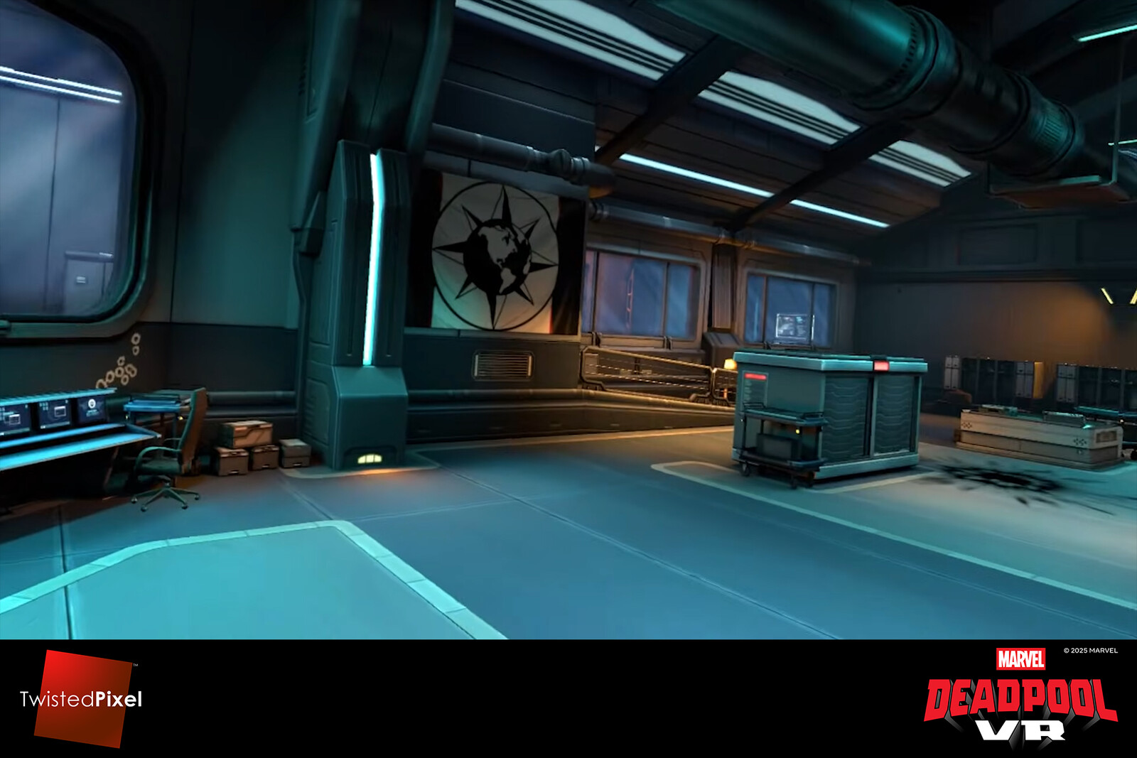 I collaborated with two other artists on this space