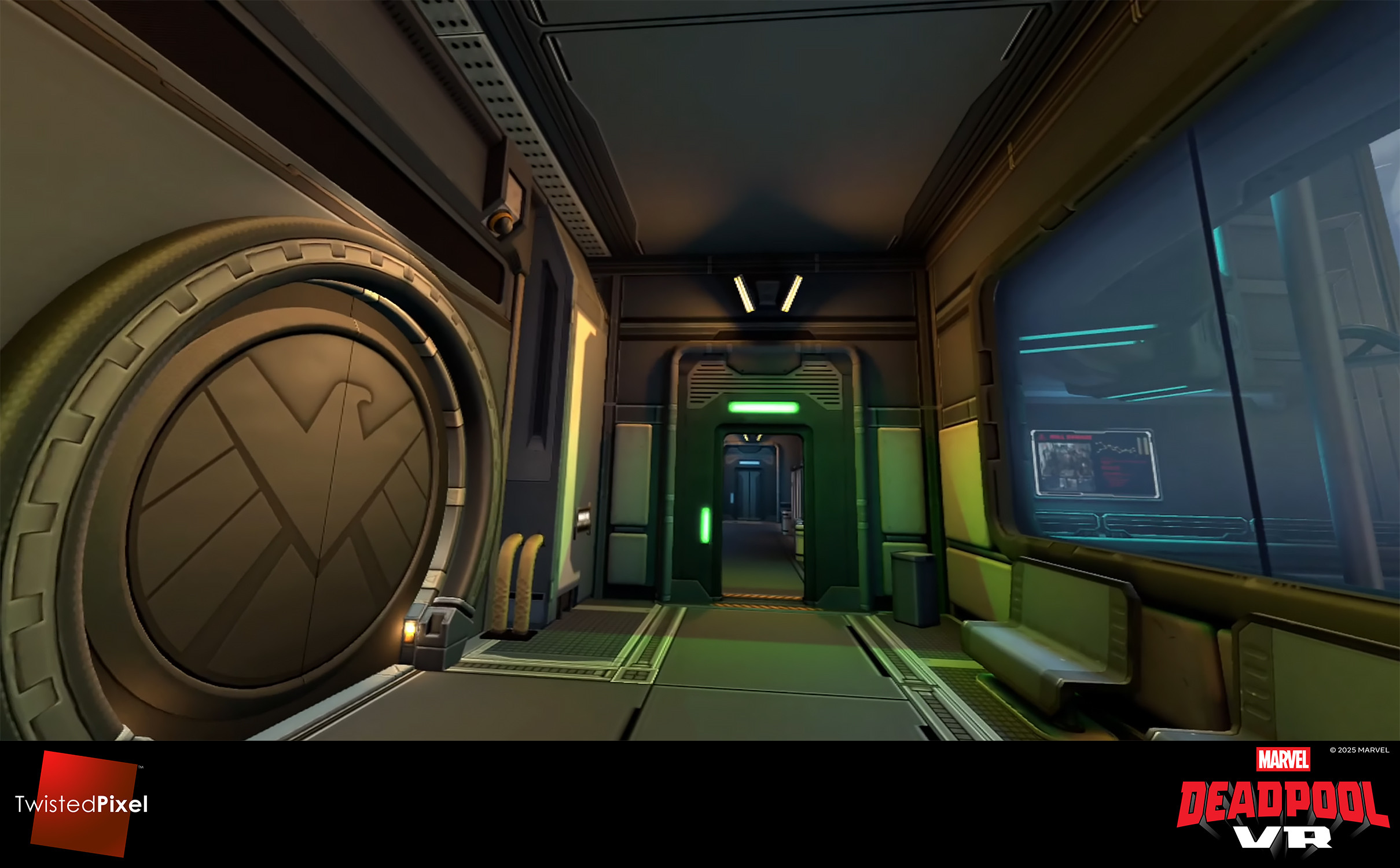 I made this room in front of what originally was Maria Hill's office