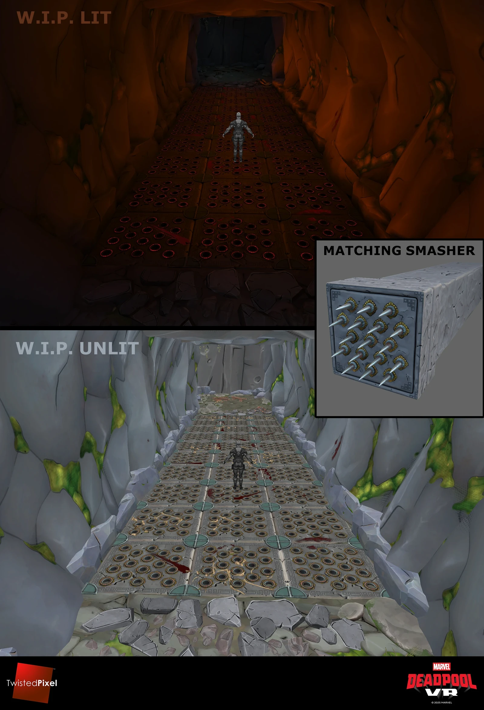 Smash trap alley. I did not make the cave