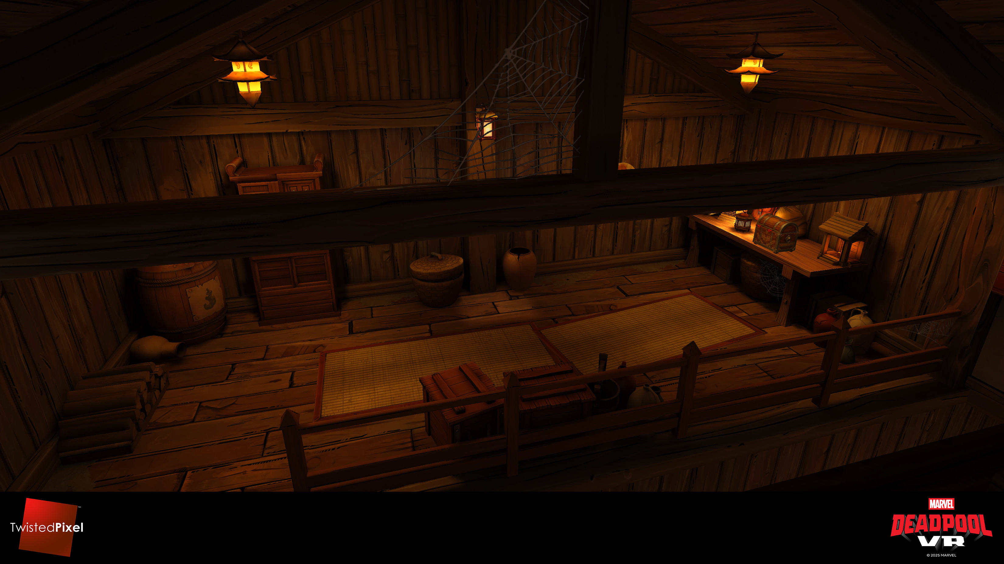 The loft within the samurai domicile