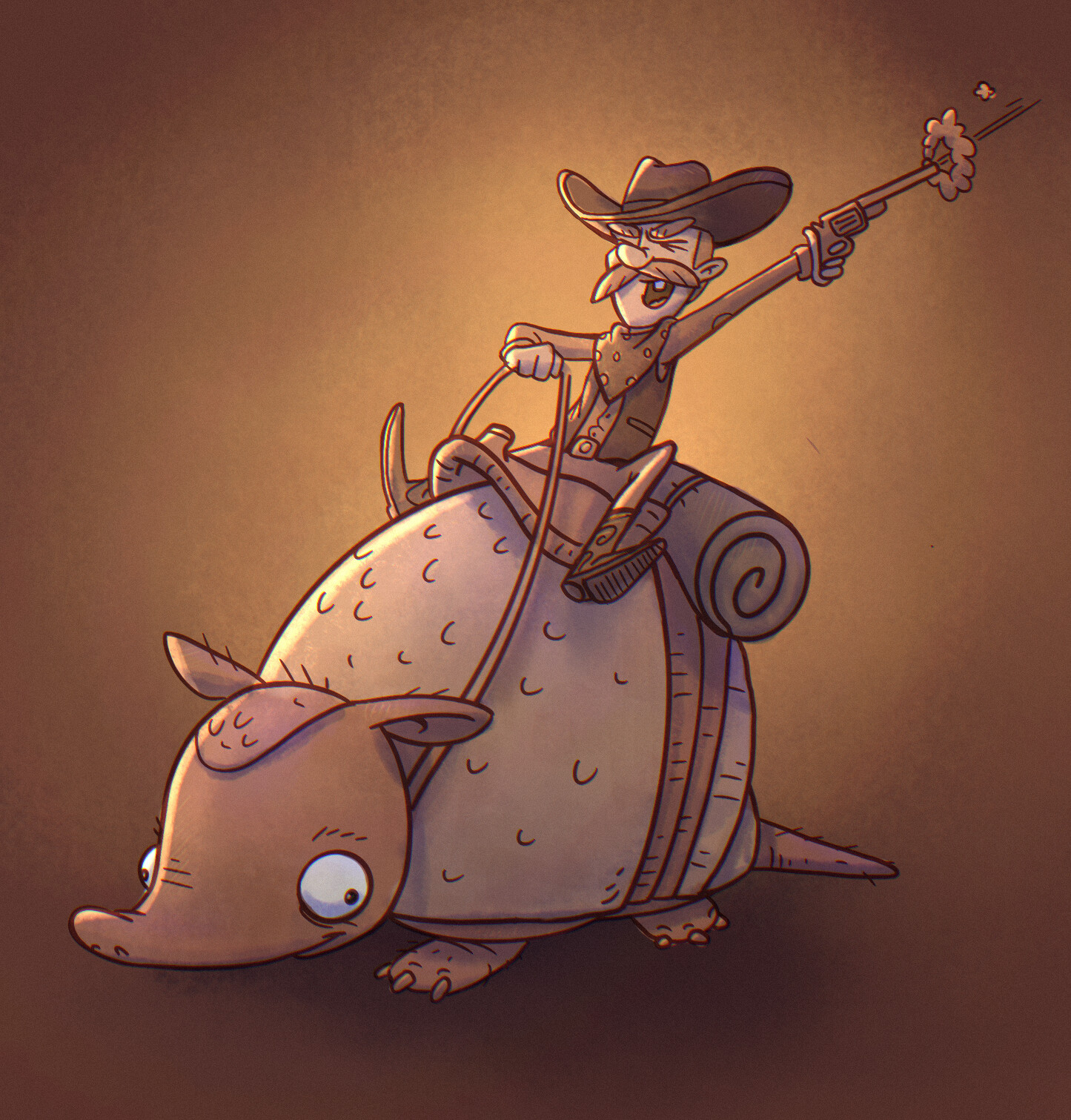 Armadillo Cowboy