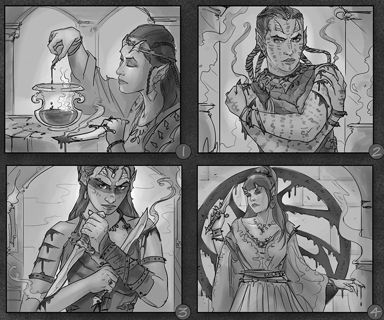 Demon Blood concepts