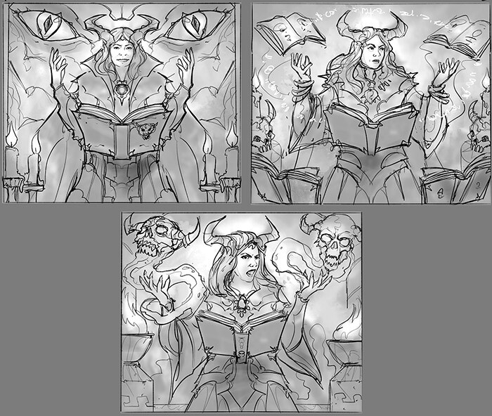 Necros Librarian concepts