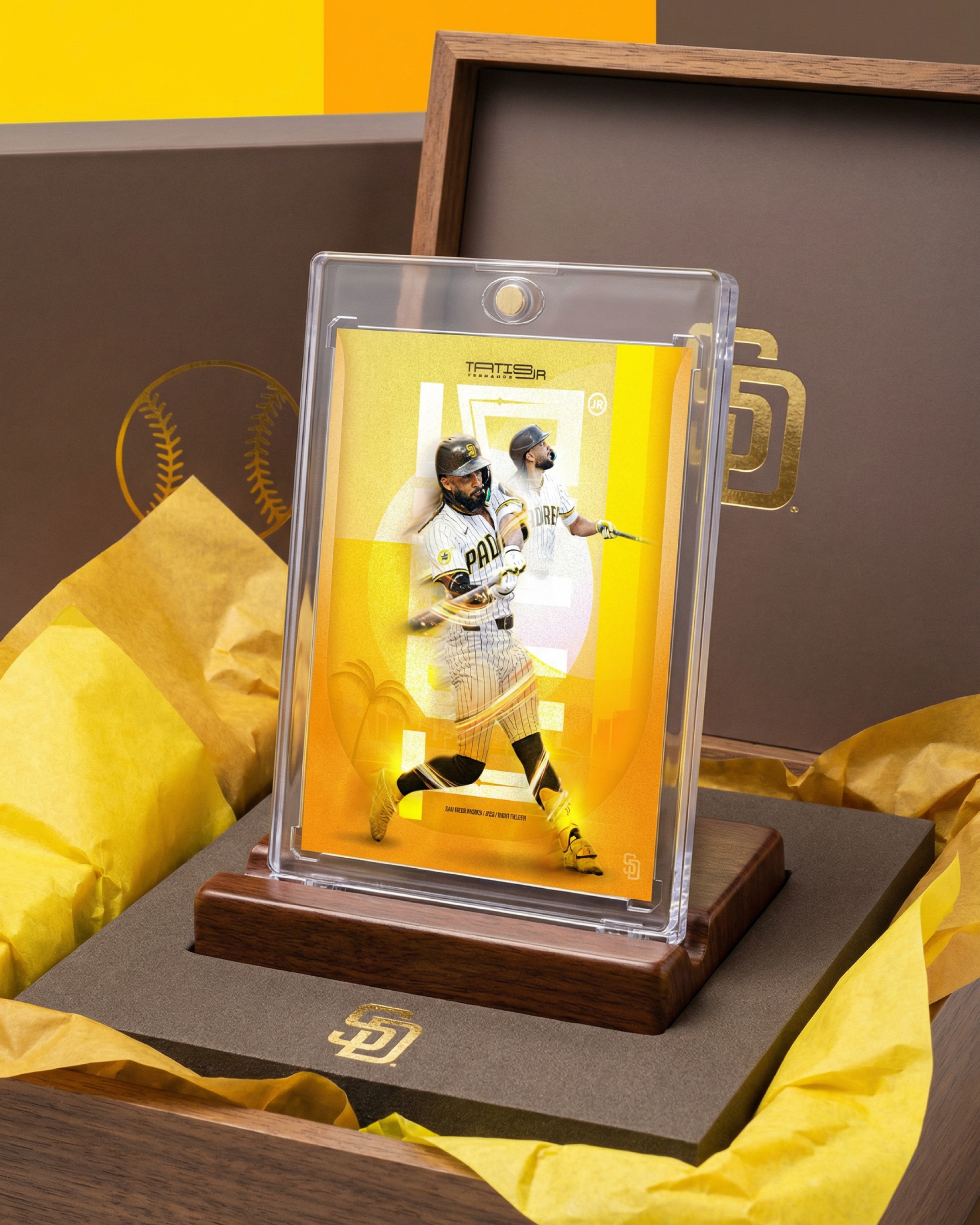 Premium boxed presentation concept designed to feel like an exclusive collector release