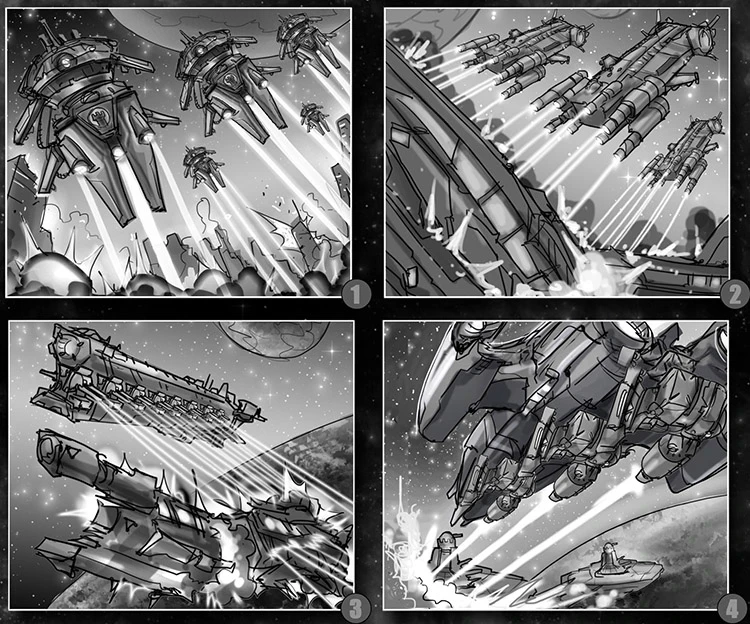 Laser Strike concepts