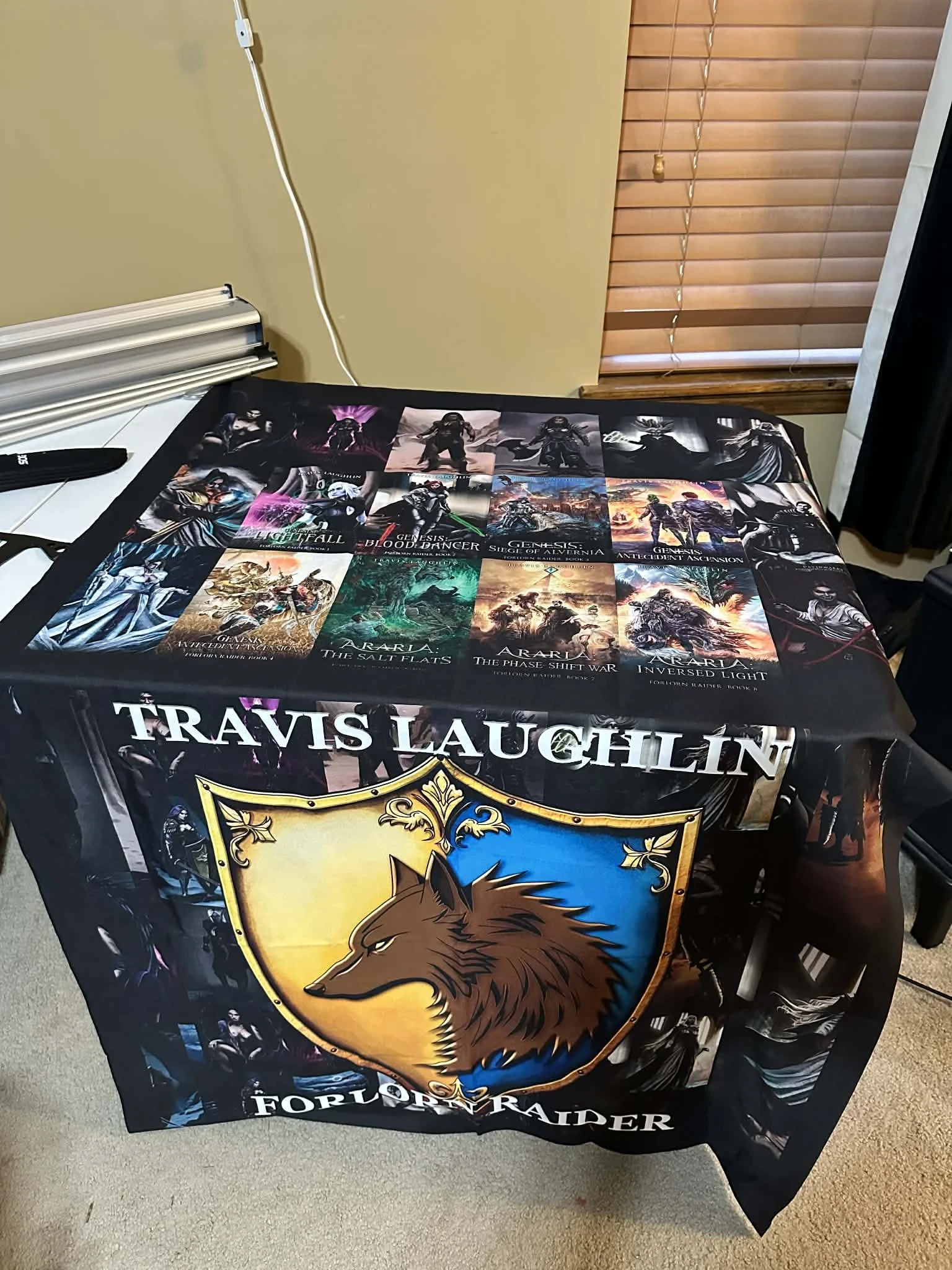 Table runner printed