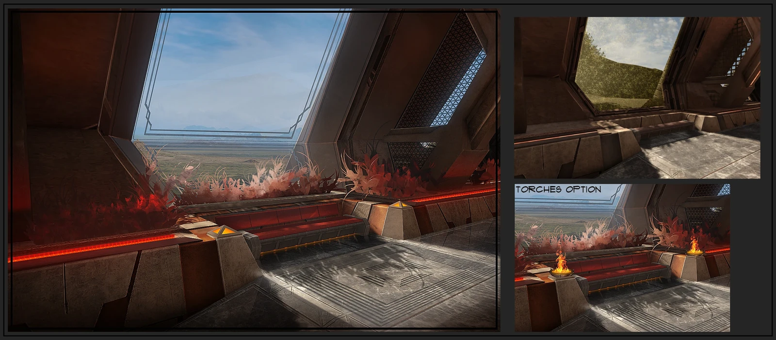 Klingon Kithomer - Window - Refit