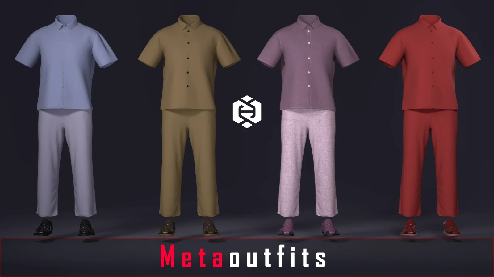 MetaOutfits – Everyday Lounge Wear – Male Outfit - https://fab.com/s/d889b04c211a