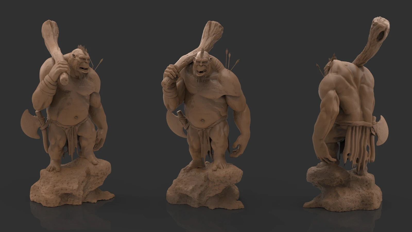 Clay renders.