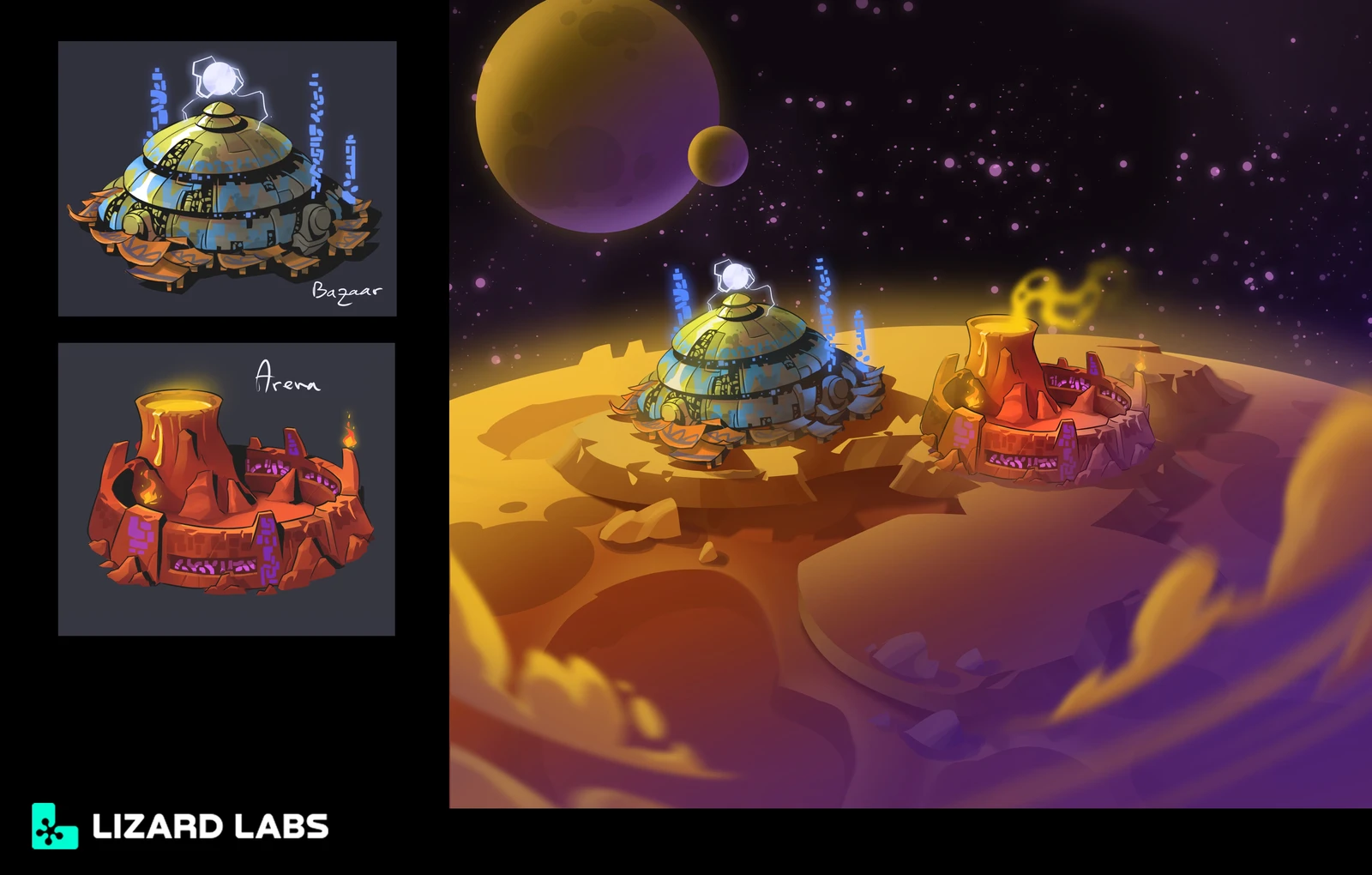 lizard planet locations