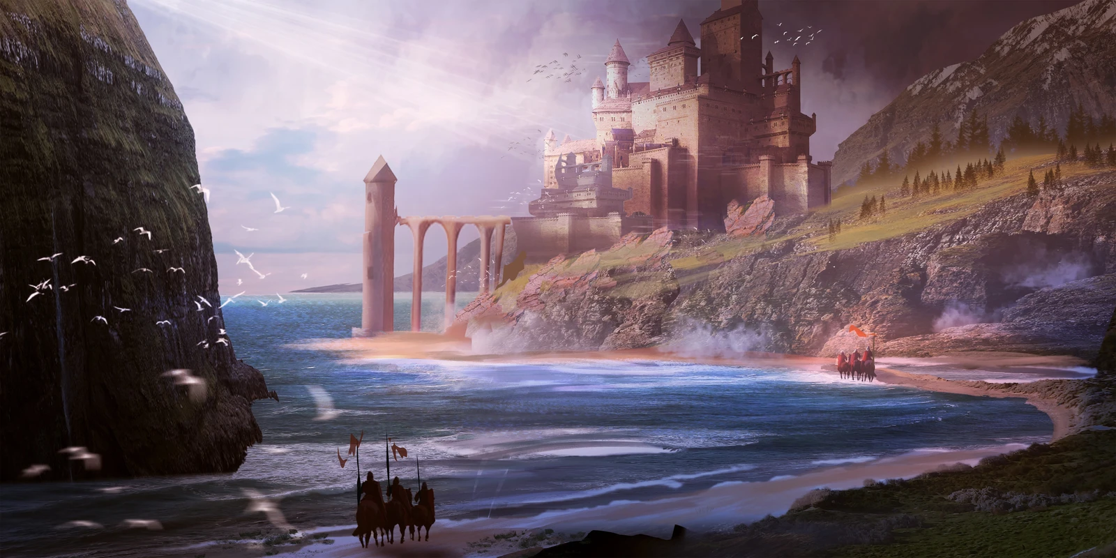 Concept Art Castle Coming Home