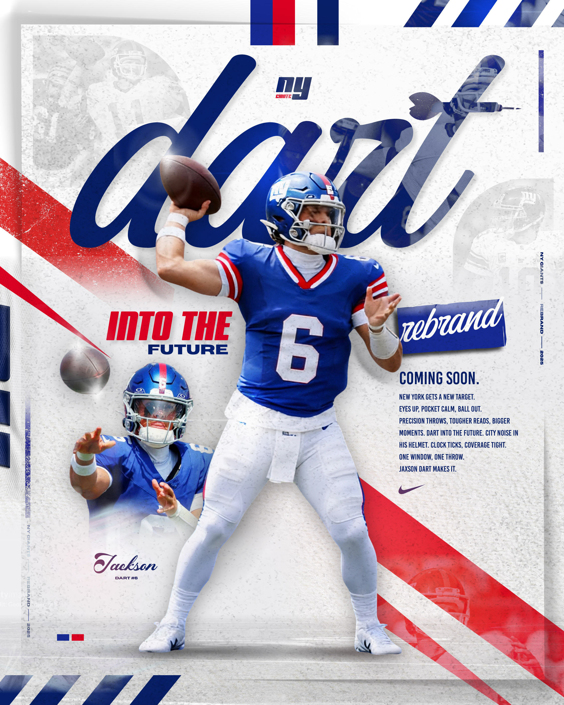 A conceptual exploration of how modern typography, layout, and composition could evolve the Giants’ visual language across social and digital platforms - without losing heritage or recognizability