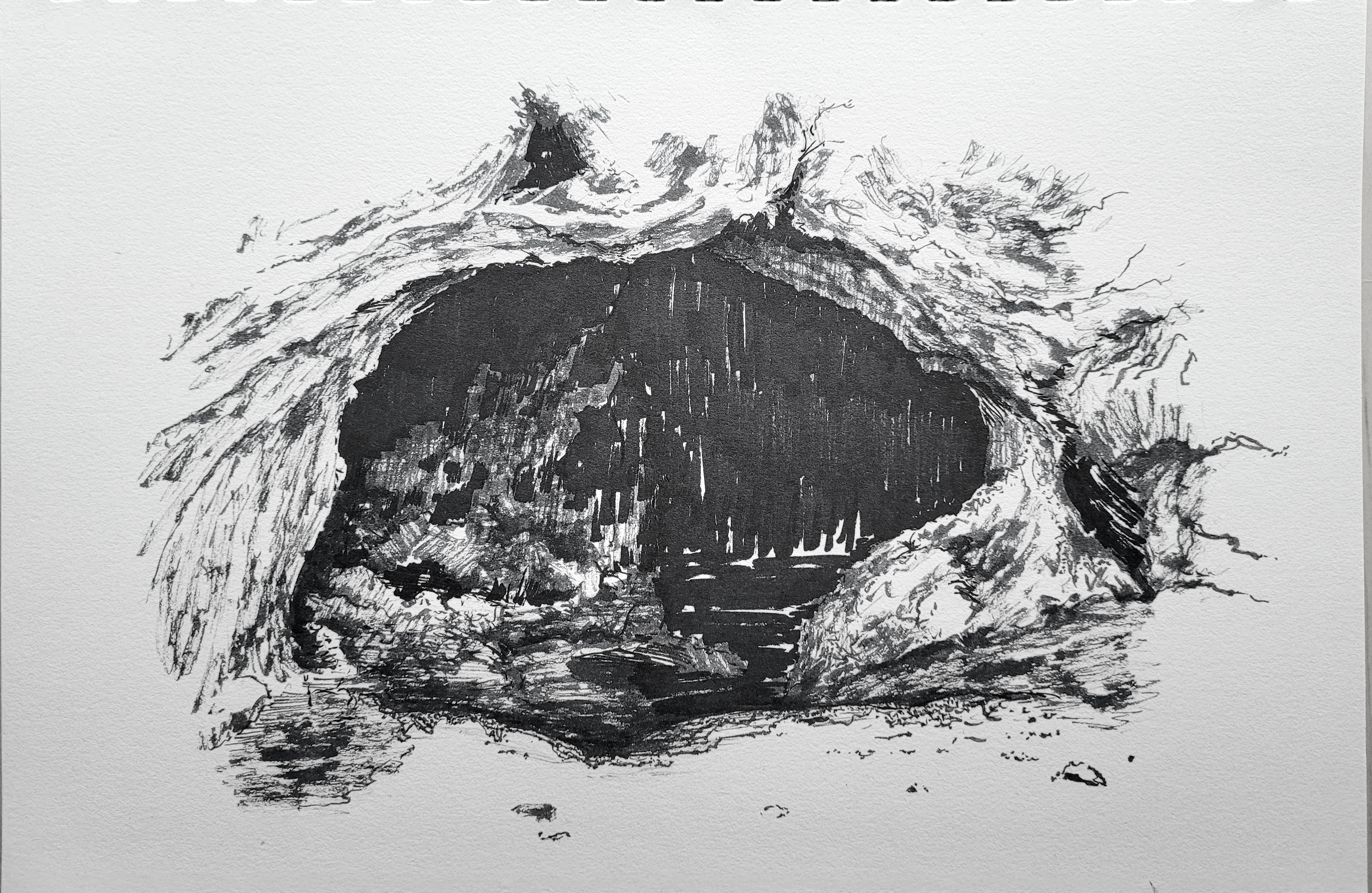 Made with a Pigma Brush Pen