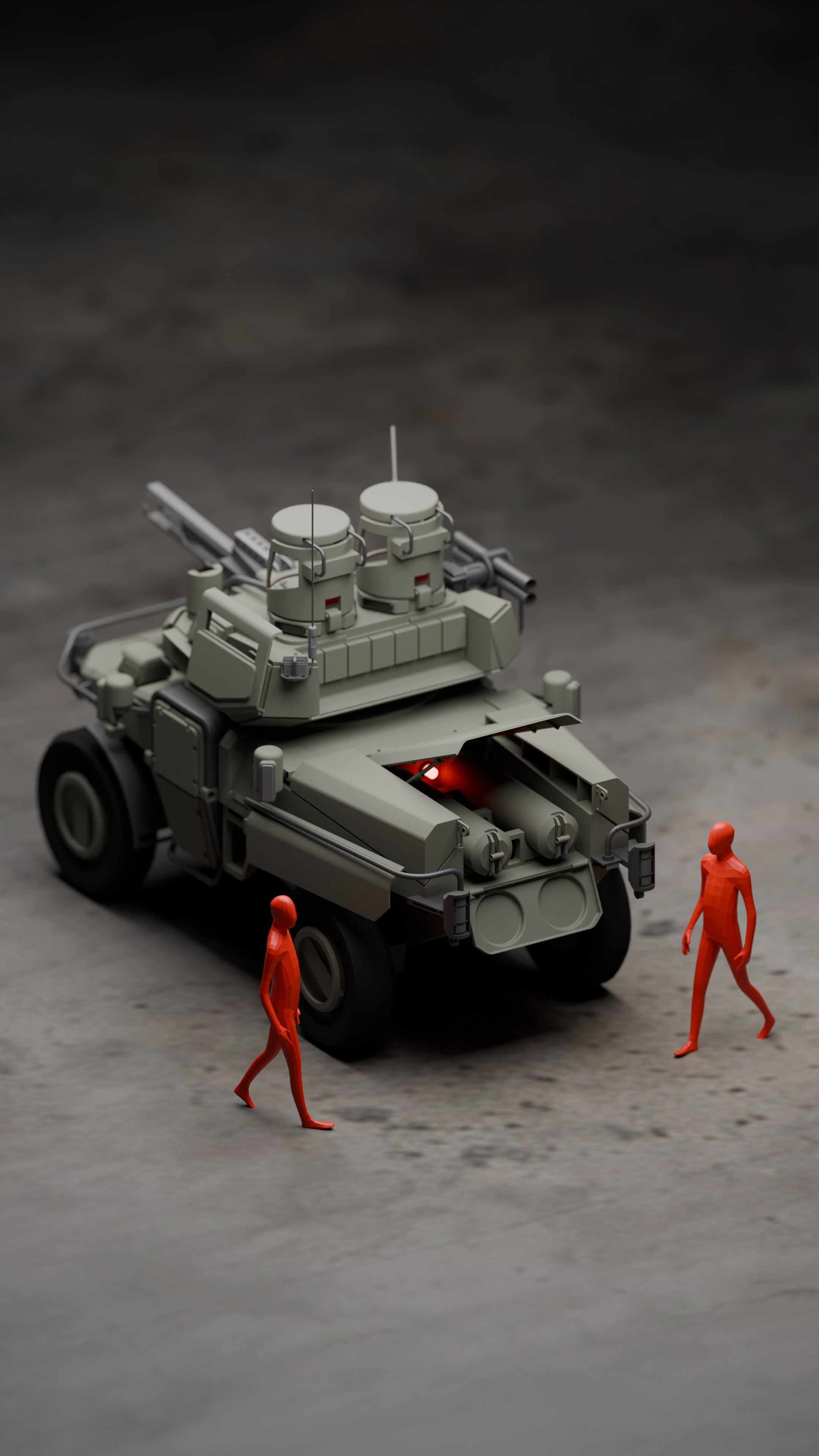 More details were being added to the model. 