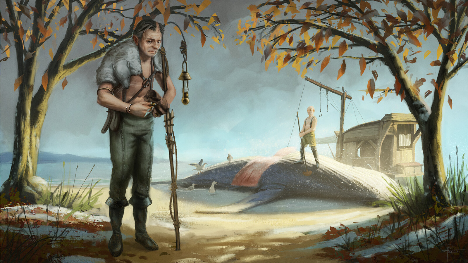 Fleecer and Flenser, The Whale Scavengers