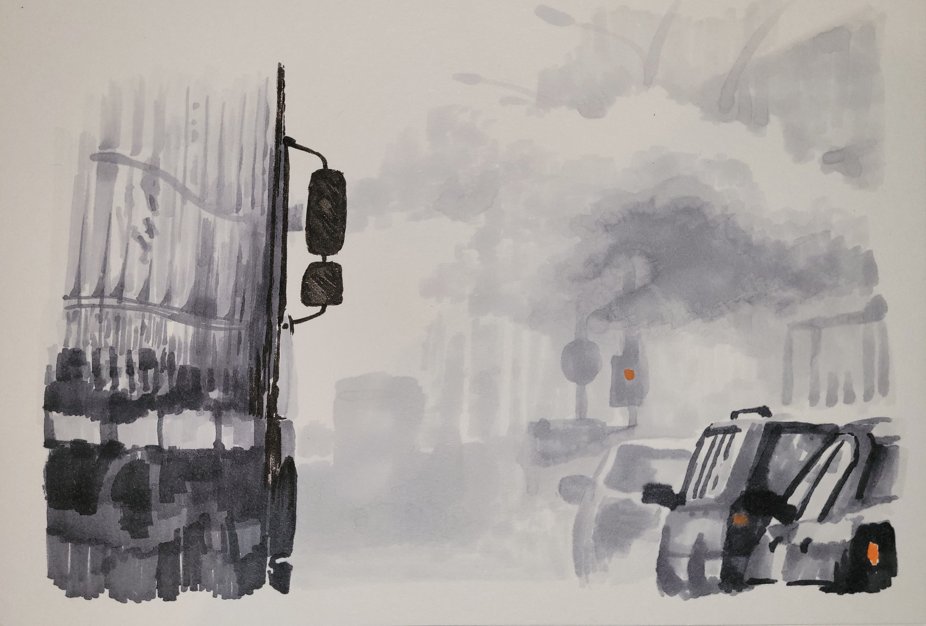 Made with Copic Sketch Markers