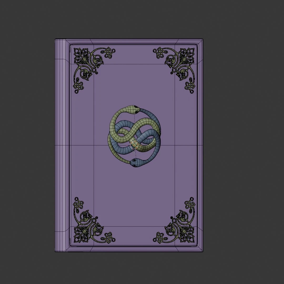Neverending Storybook, wireframe (30 degrees)
