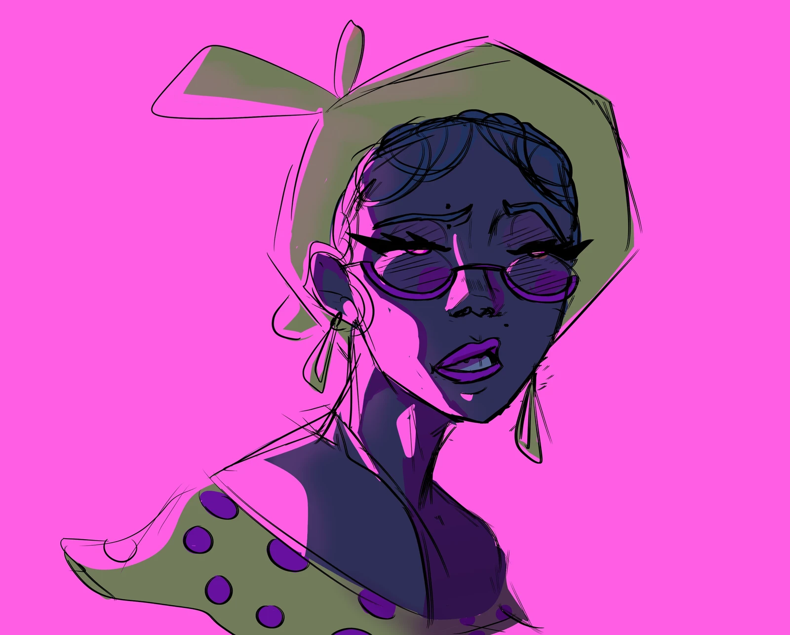 Practicing harsh lighting
