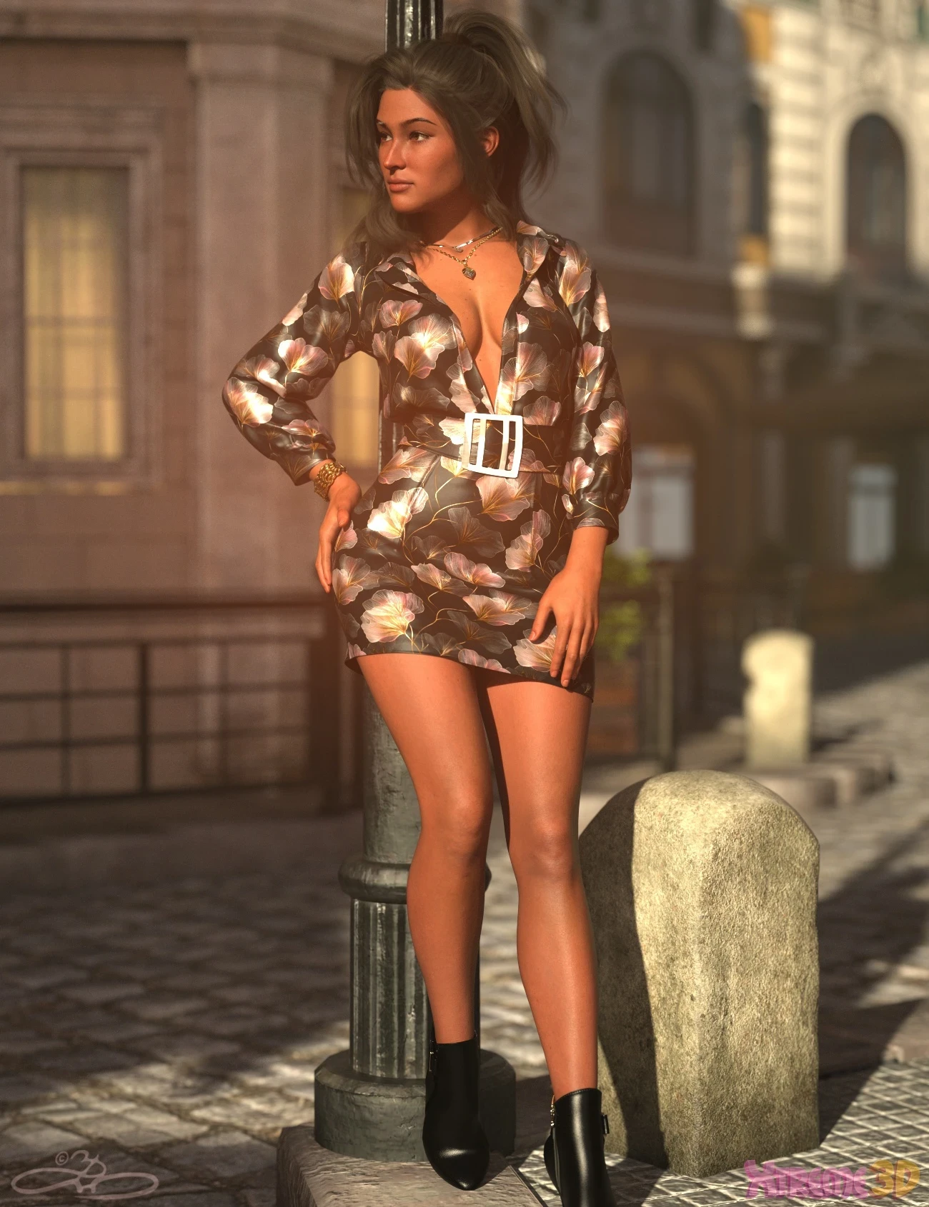 dForce Juvina Outfit for G9 by Arryn and Onnel
Art by Emőke Kalocsay
Store Daz 3D