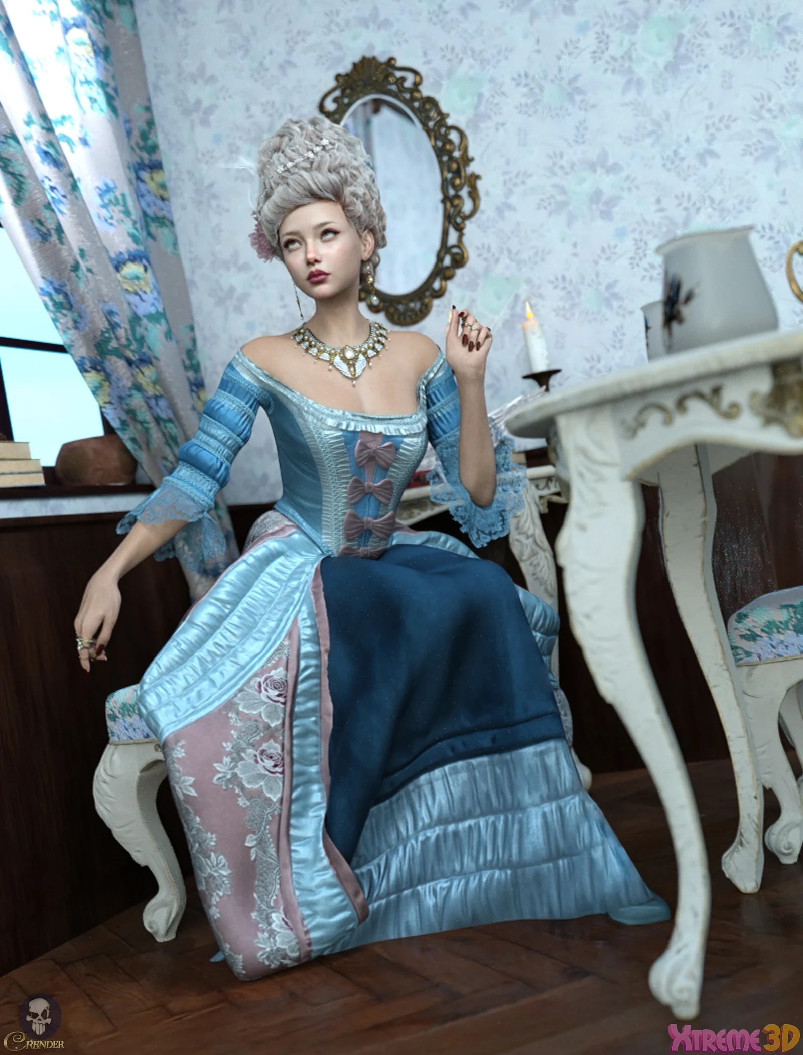 ND Manor Tea Corner by Nathy Design
Art by Crender
Store Daz 3D