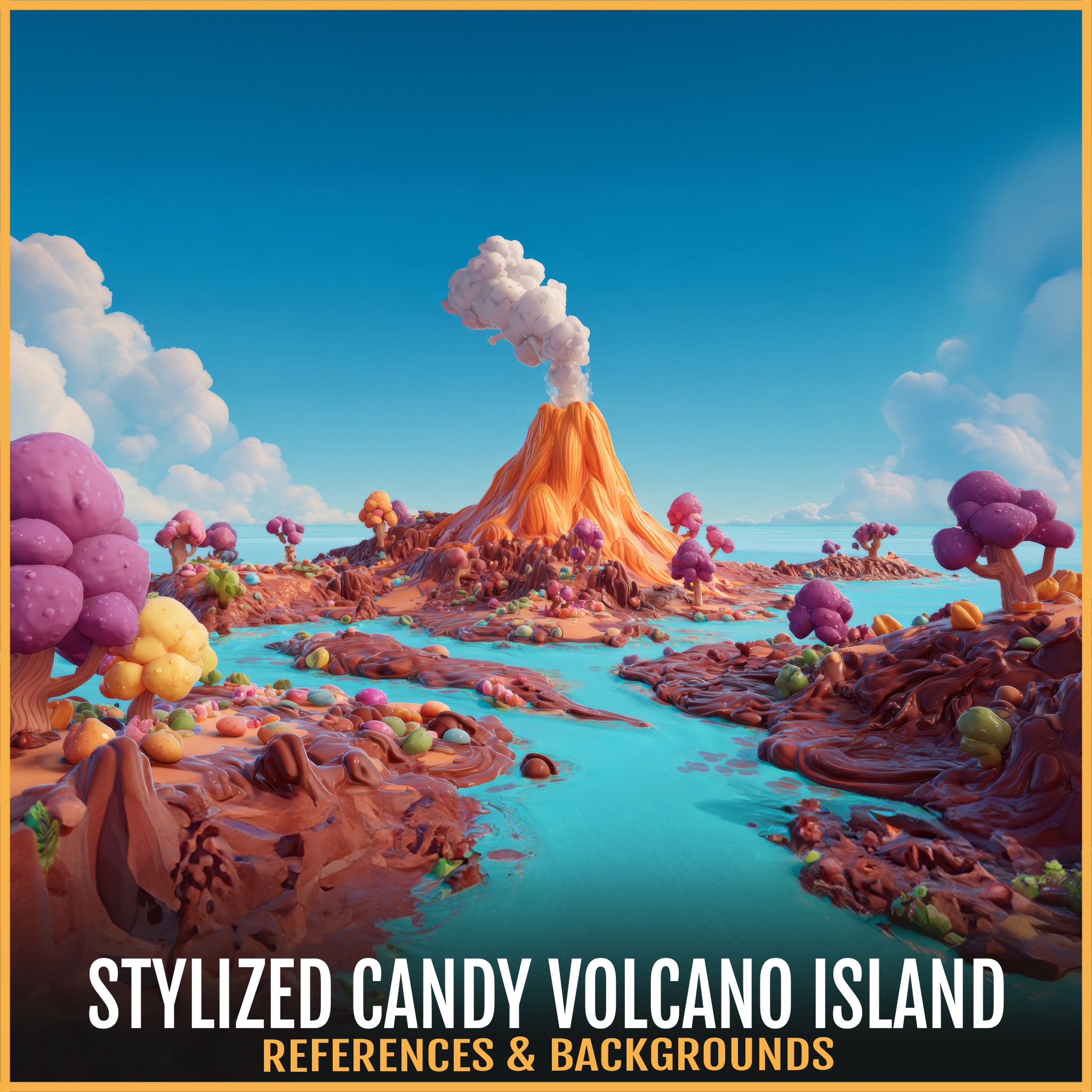 Product Link: https://www.artstation.com/a/52151147
Stylized Environment &amp; Props Bundle VOL02: https://www.artstation.com/a/31867230