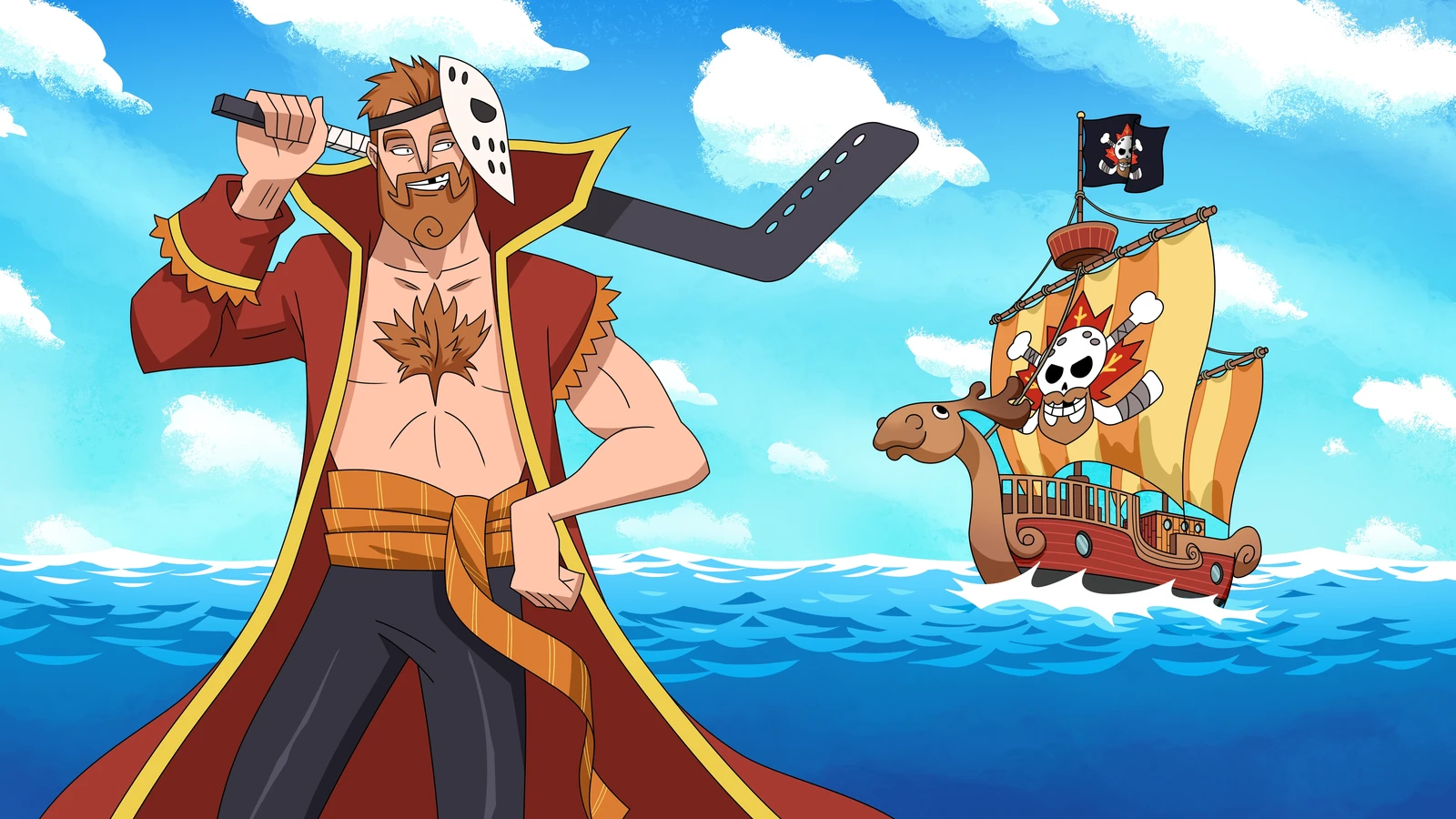 Nerdy Nightly: One Piece Watch Channel Art