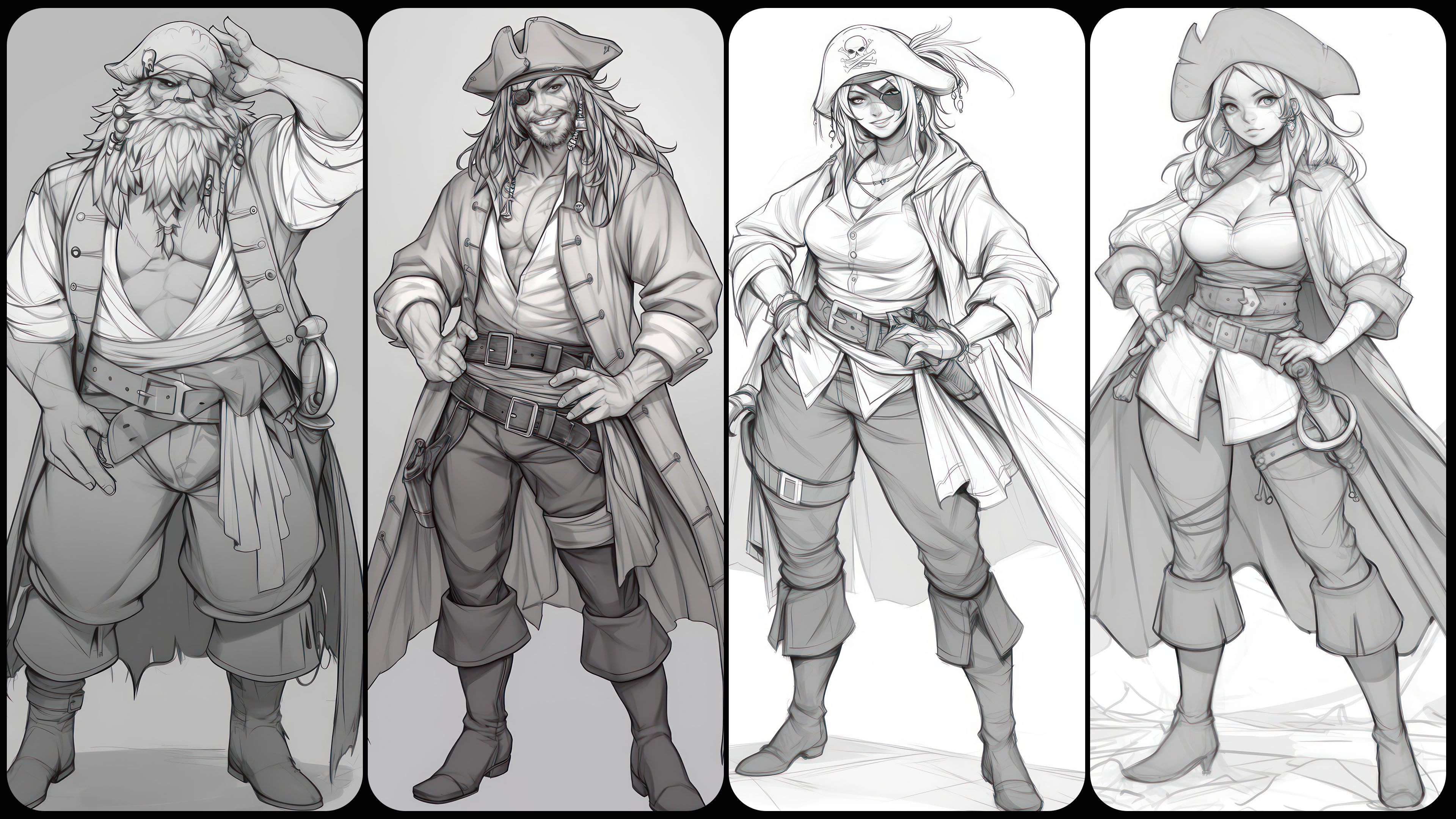 240 Pirate - Sketch Reference Image Pack v.48 |4K|
https://www.artstation.com/a/52989484