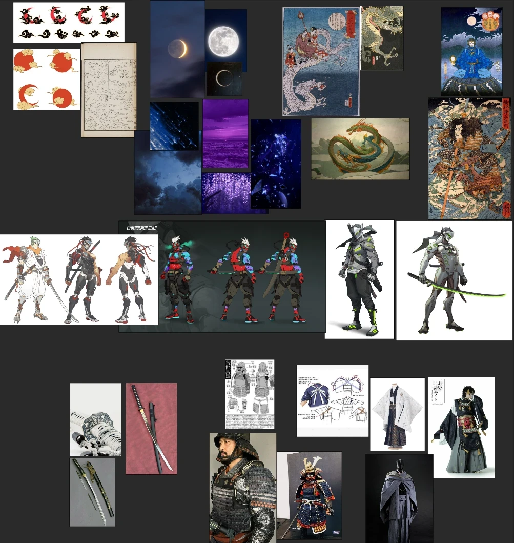 Mood and reference board
