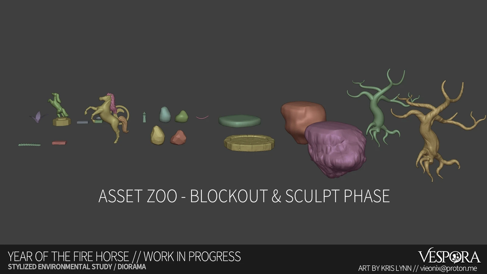 Asset Zoo Blockout &amp; Sculpt