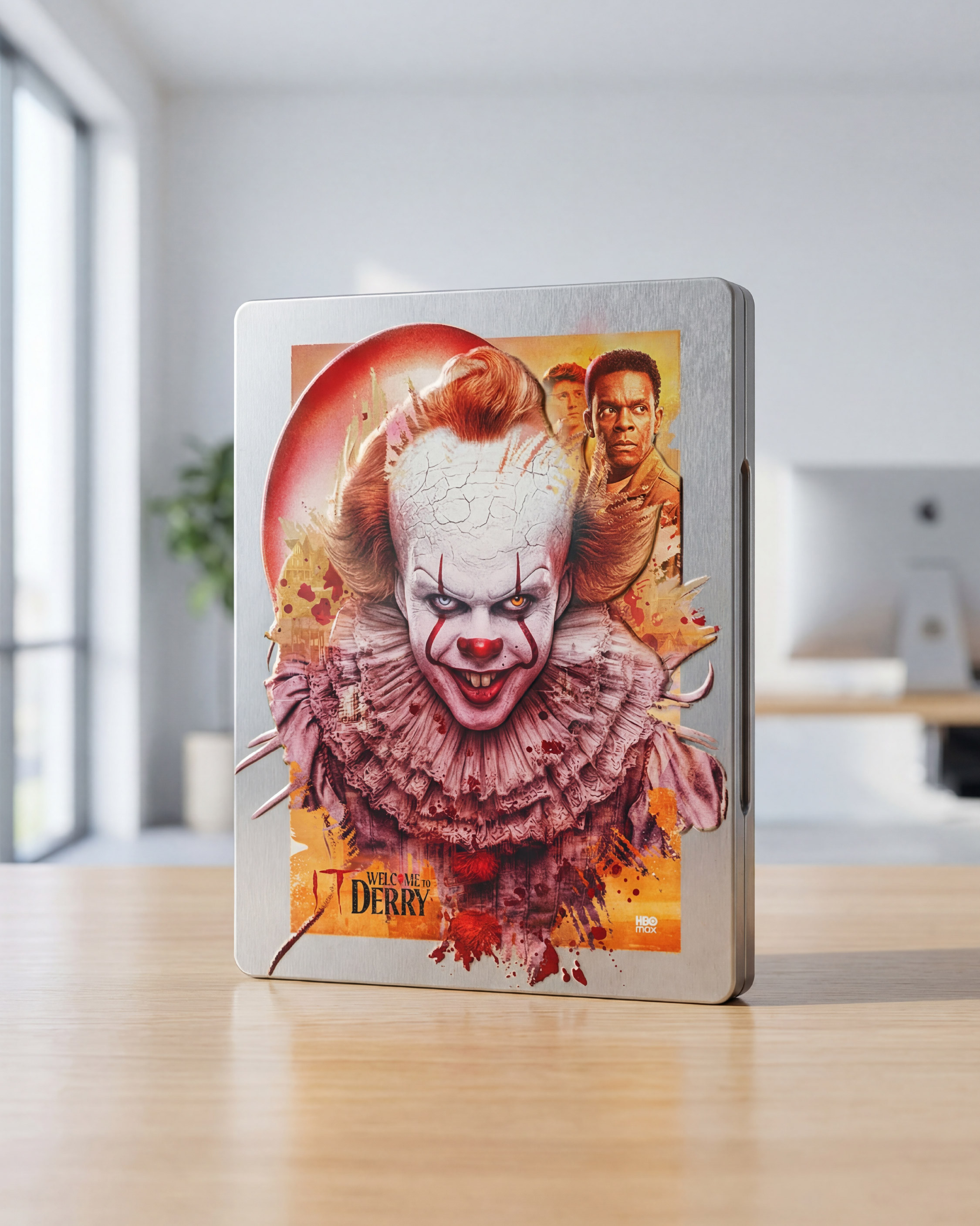 Alternate steelbook packaging placement