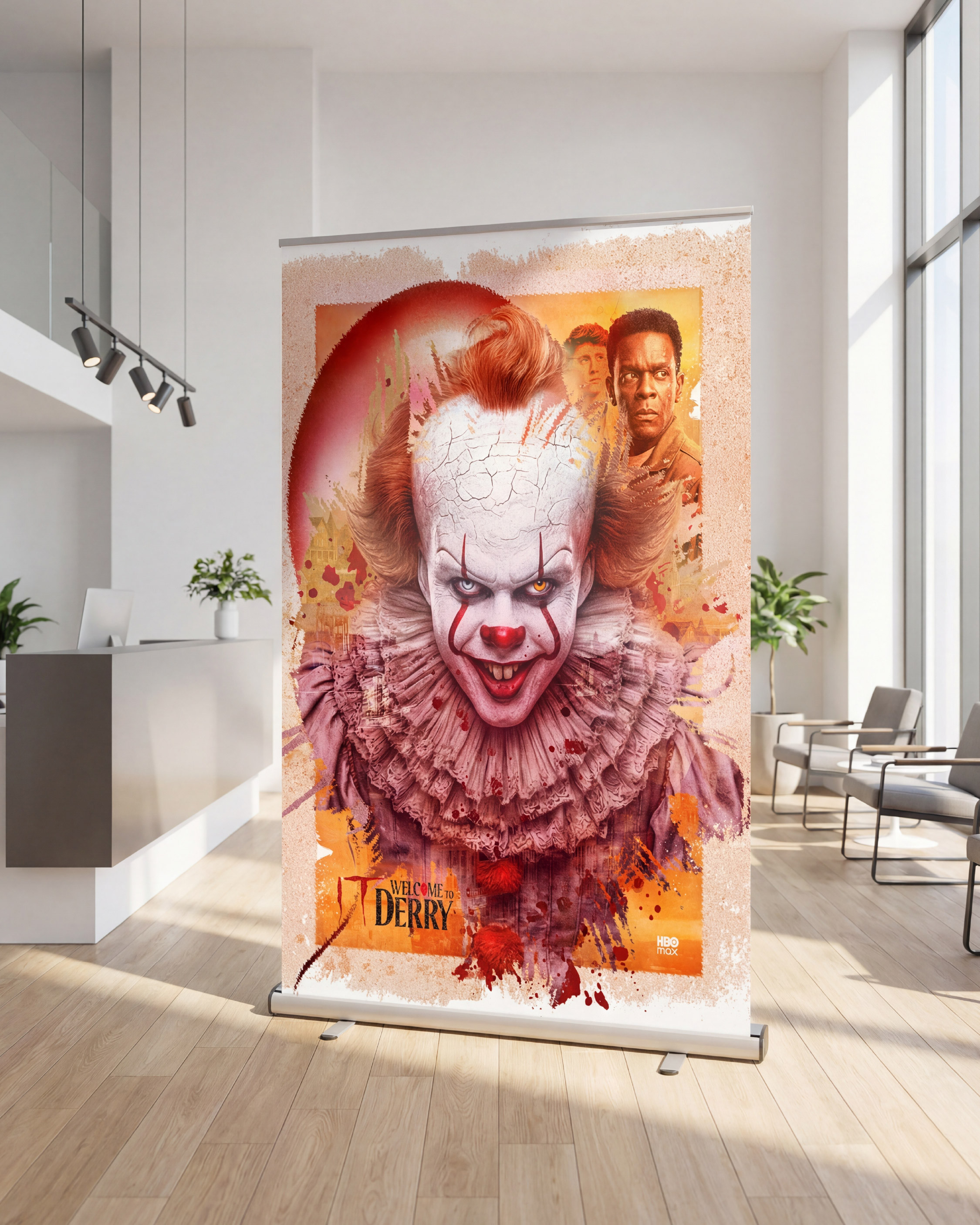 Trade show / premiere banner stand concept