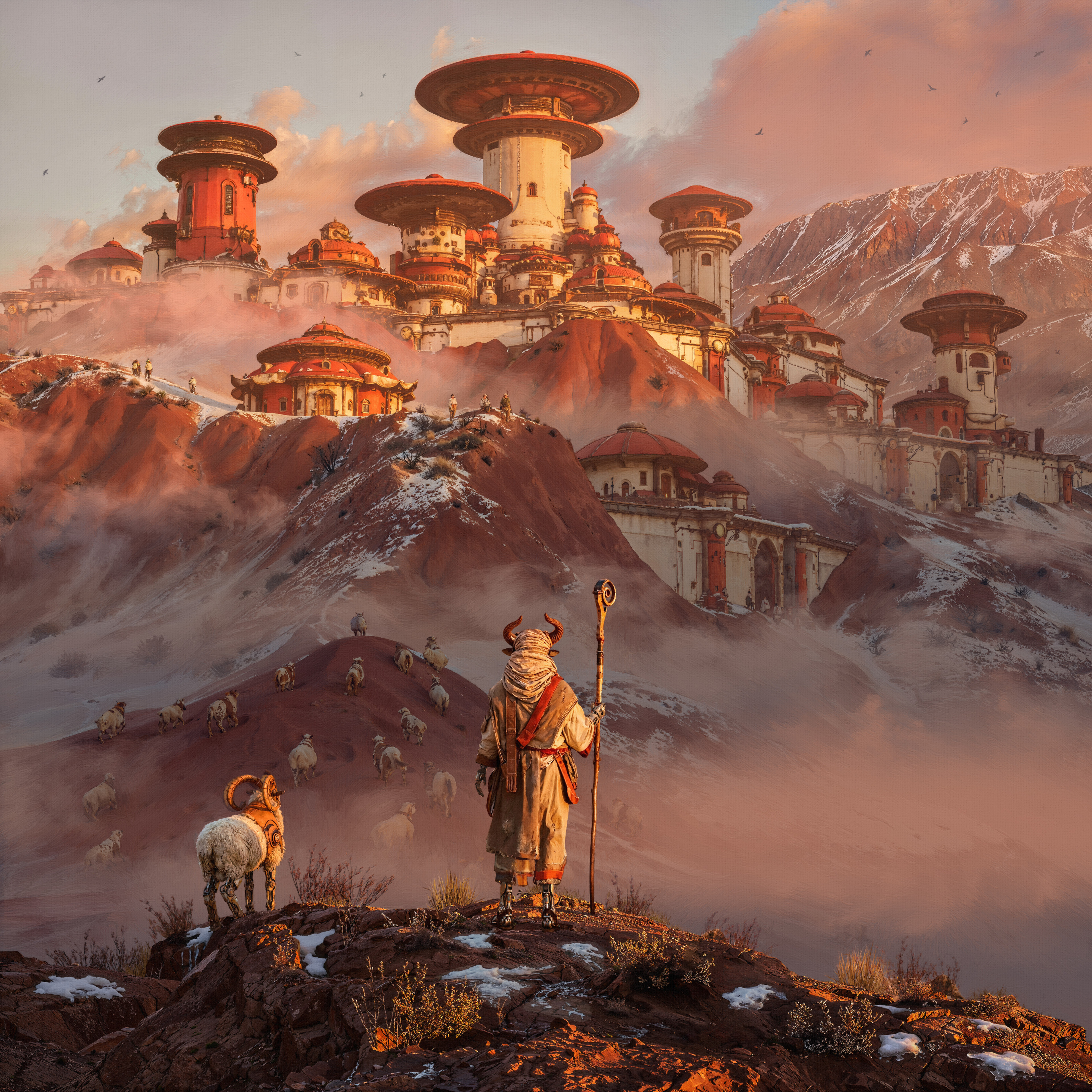 'The Shepherd and the Outpost'