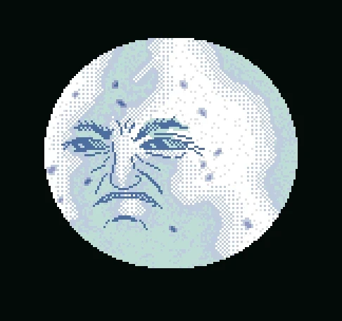 Old version of the moon face 3
