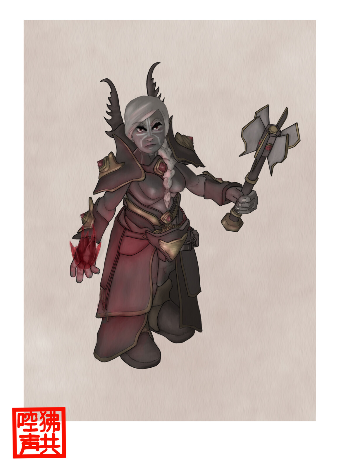 Torbee Bloodstone- Fantasy Character 