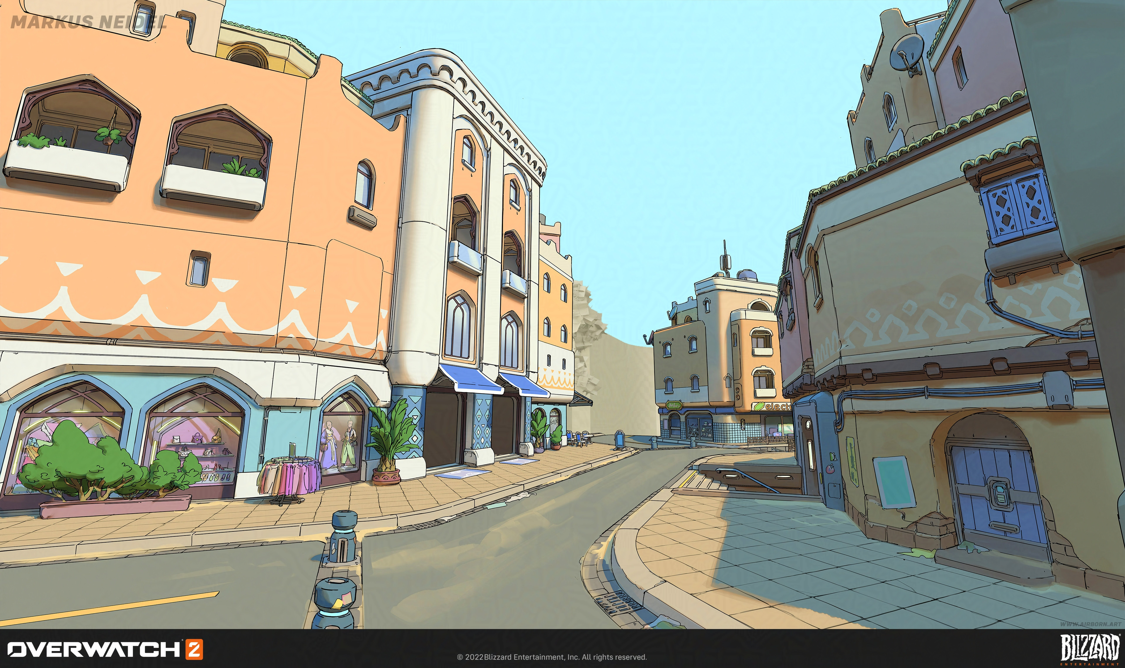 Earlier version of the main spawn point