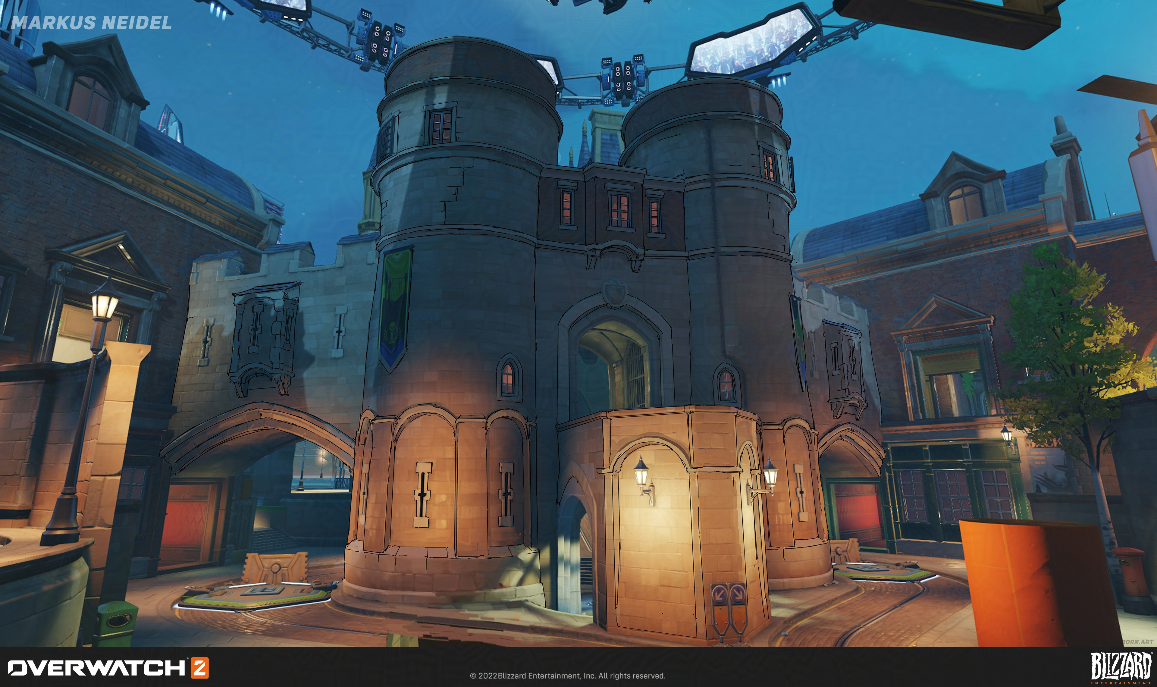 Overpaint of an ingame screenshot