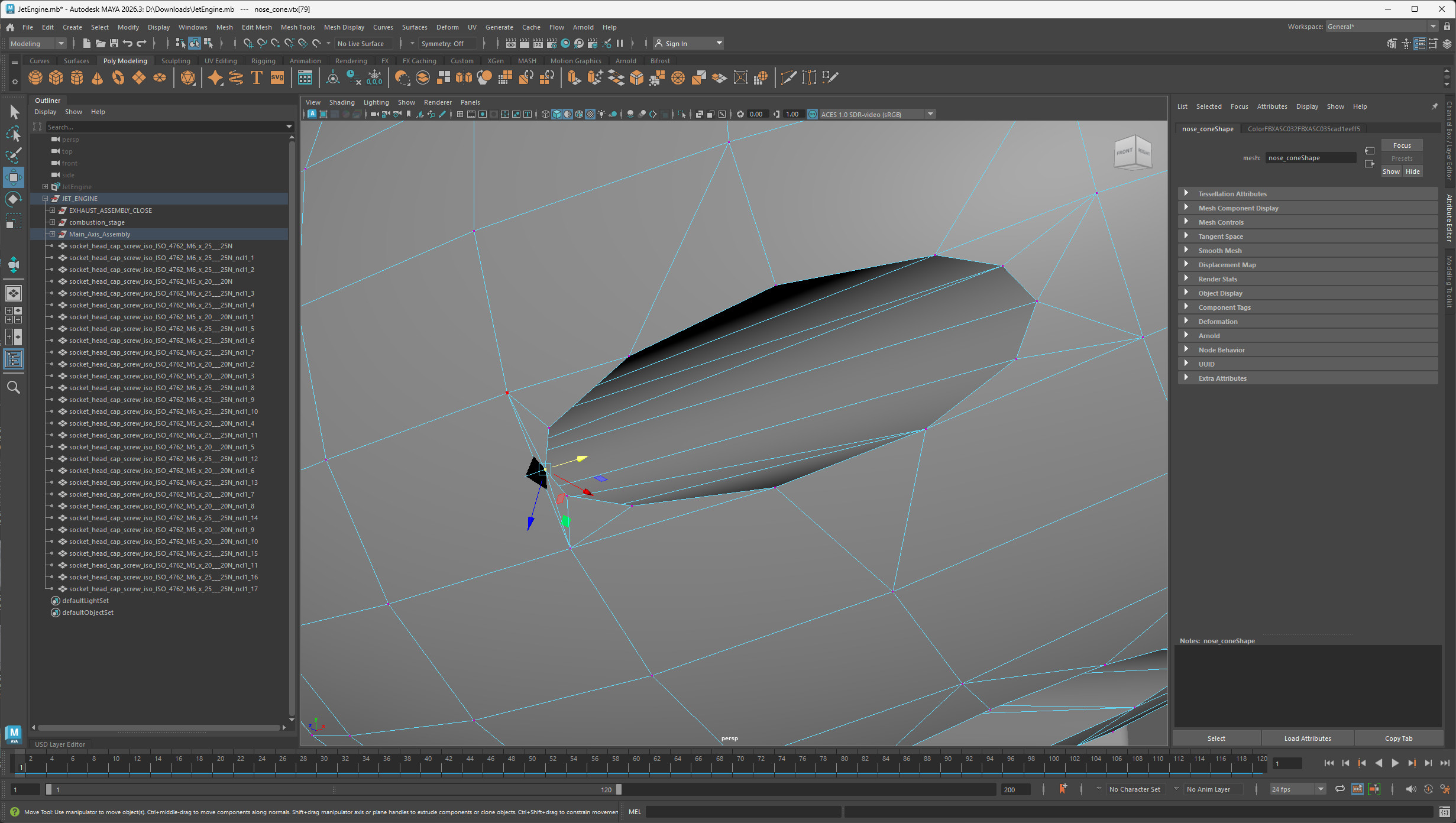 Maya manual clean up