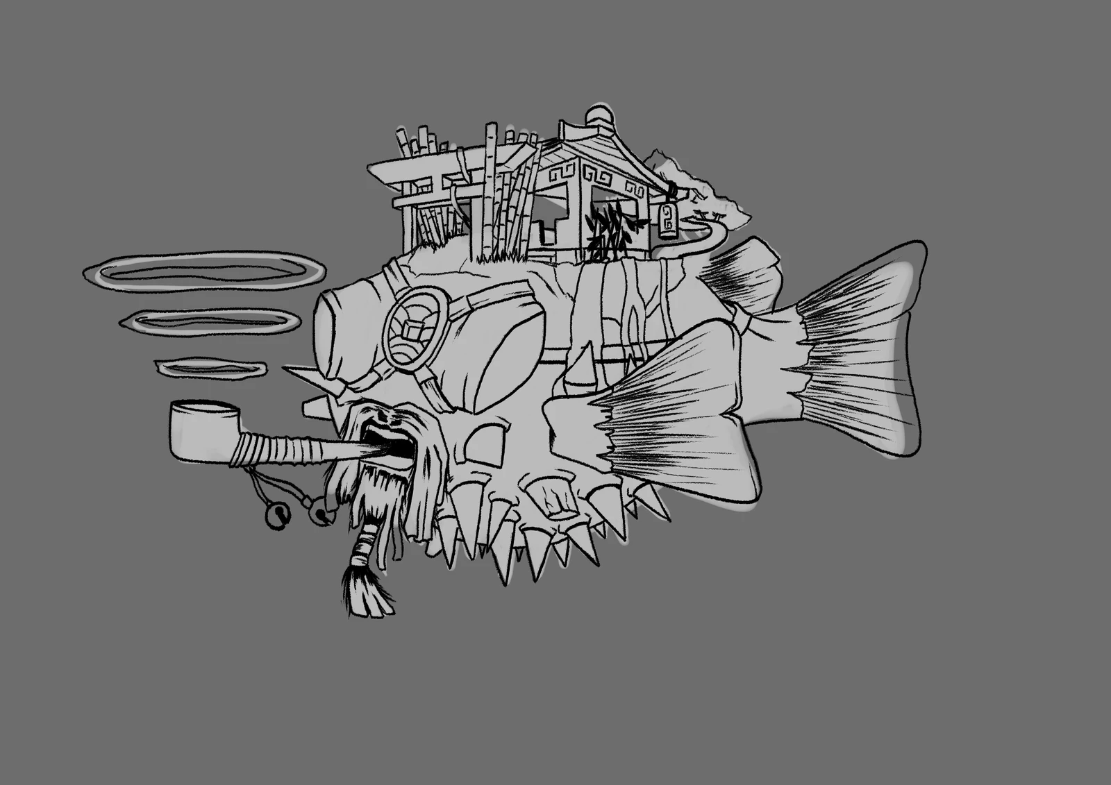 Rough sketch 