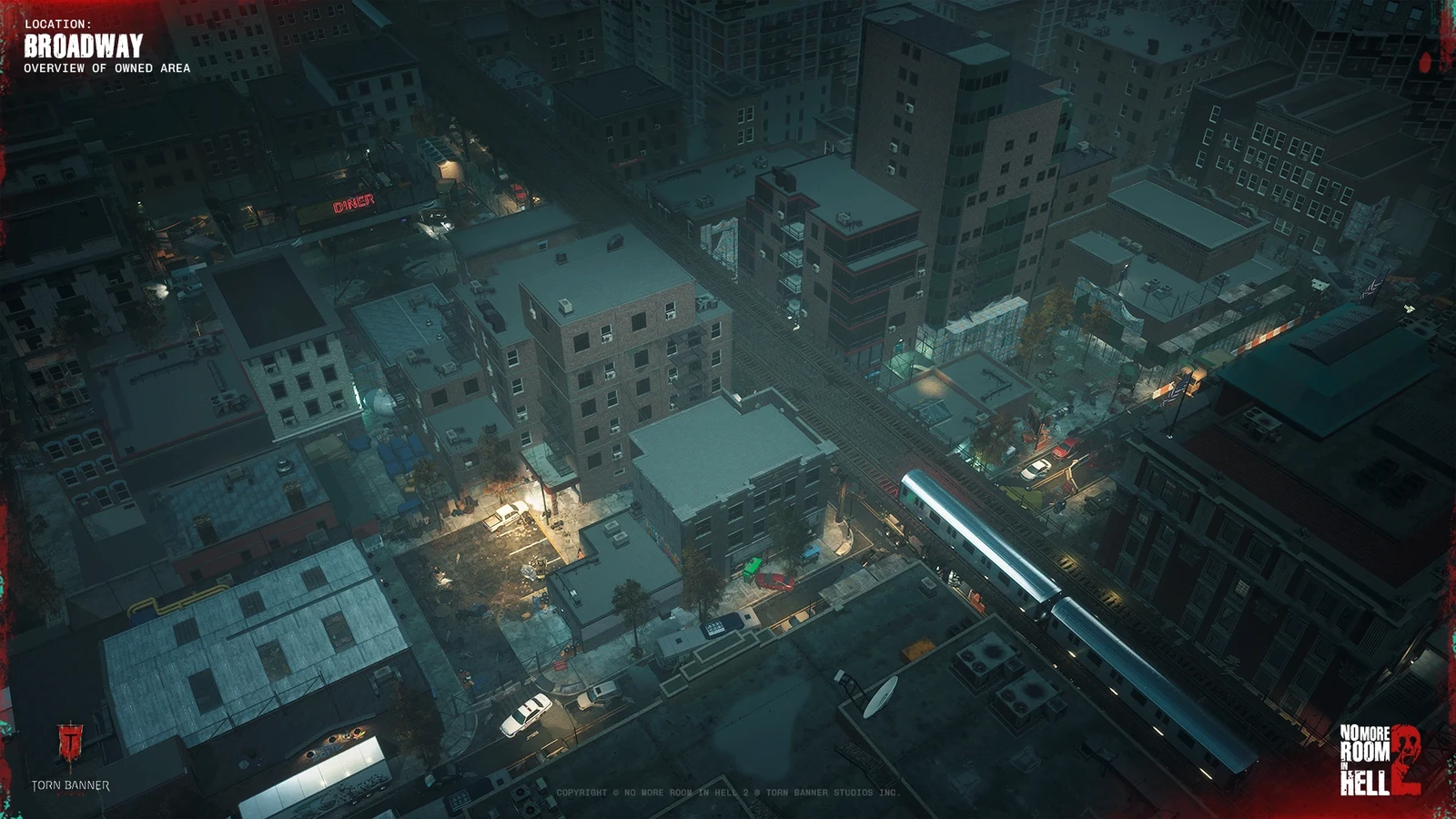 Shows the density and relationship between streets, POIs, and traversal paths.